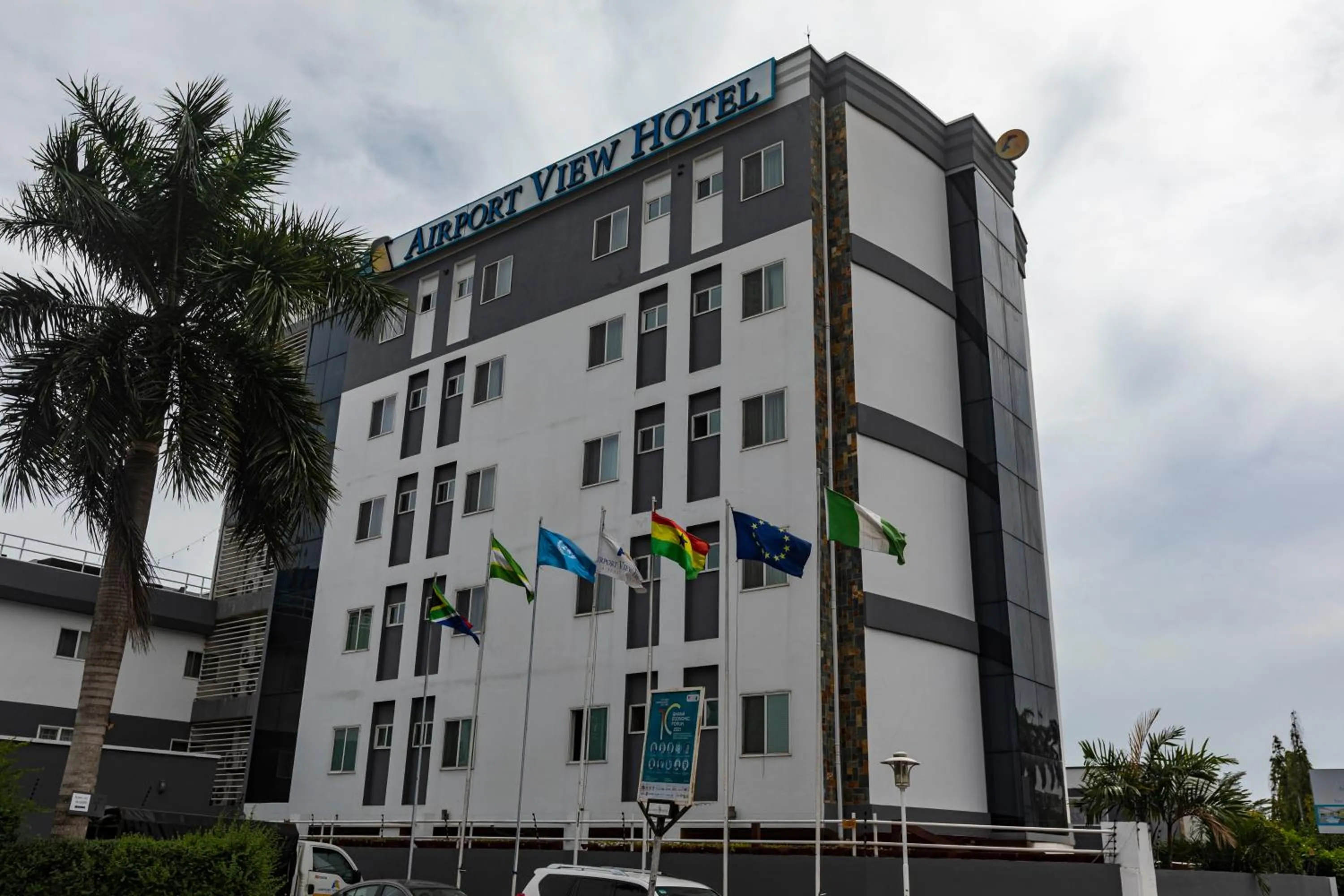 Property building in Airport View Hotel