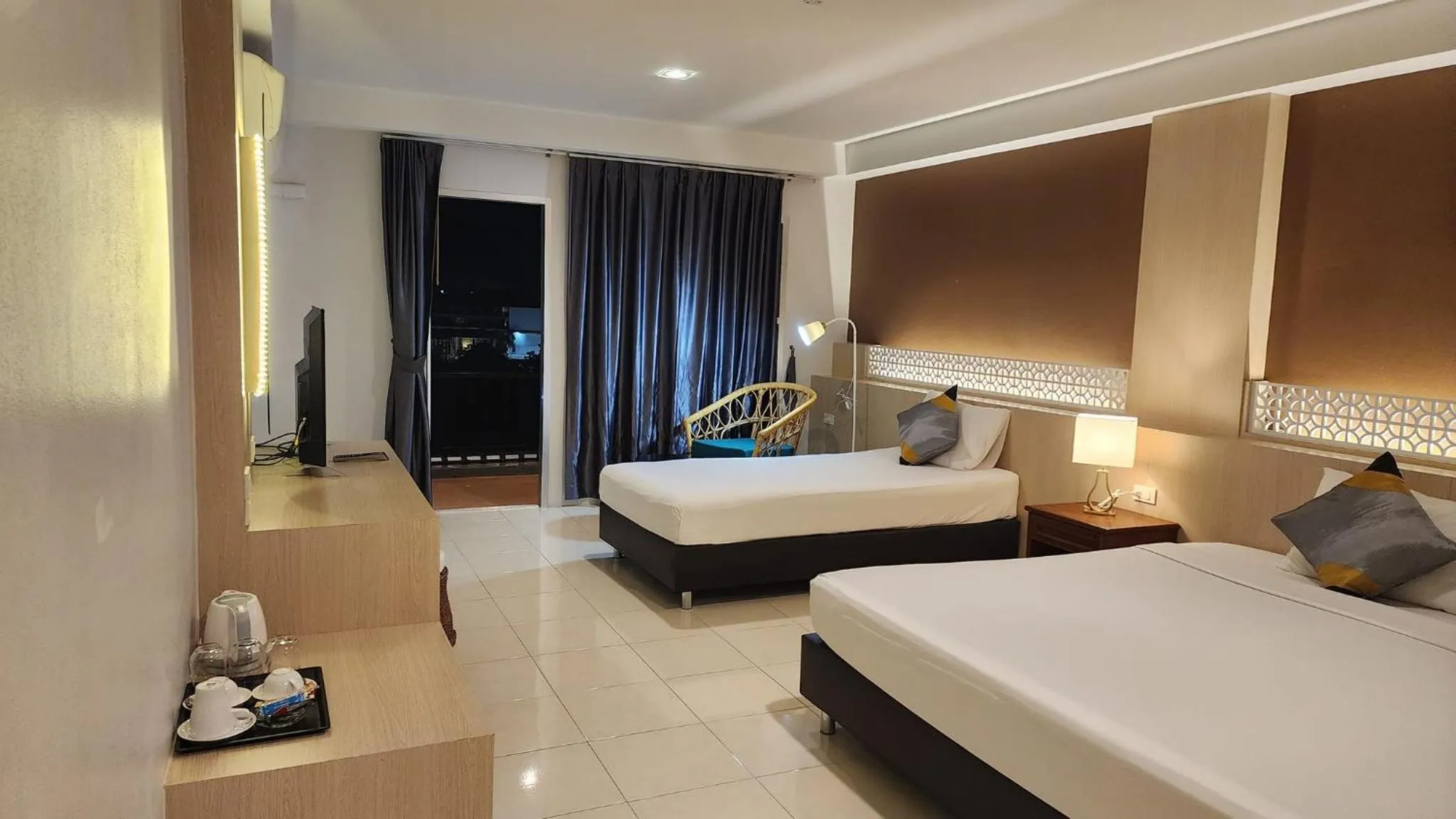 Photo of the whole room, Bed in iRest Ao Nang