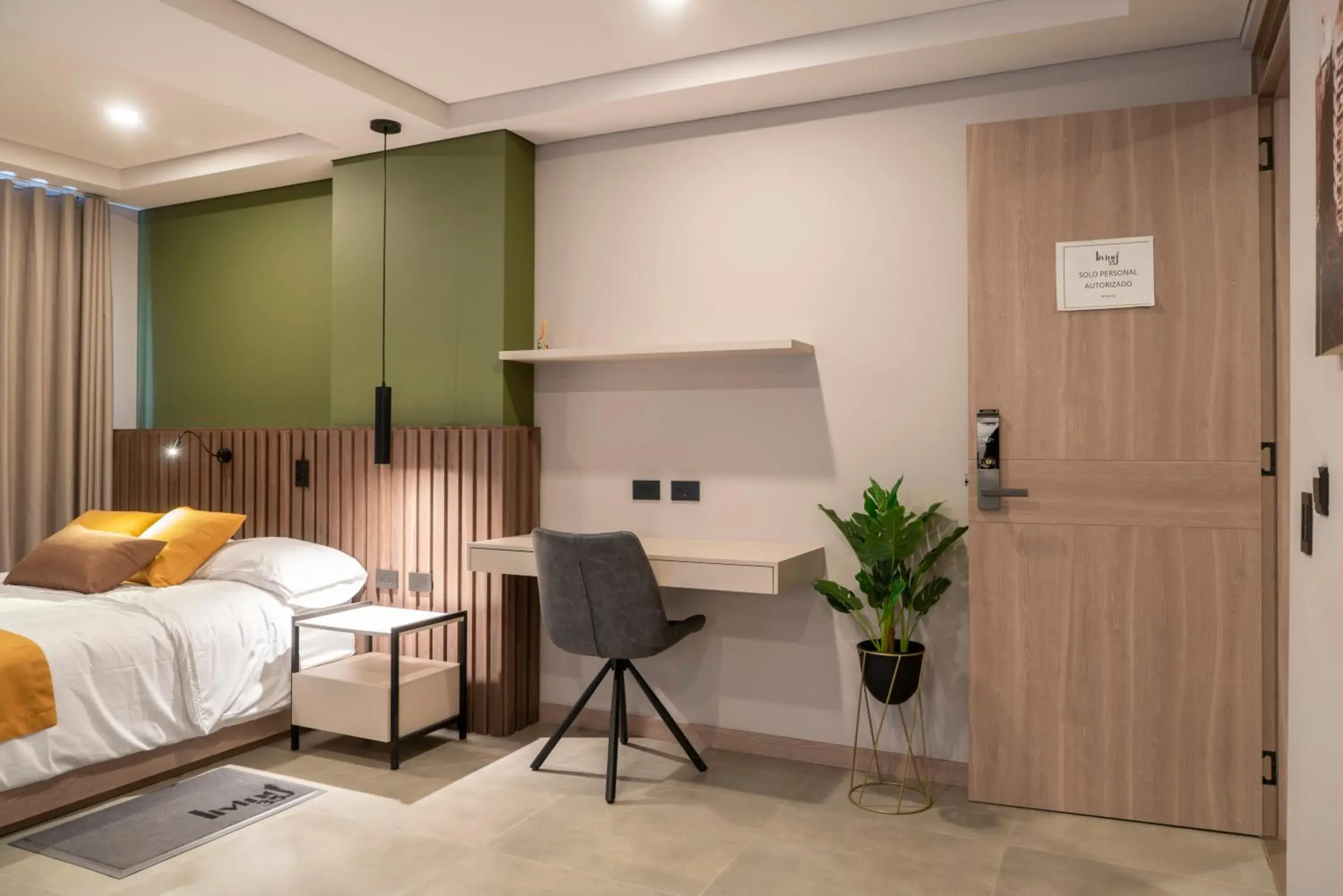 Photo of the whole room, Bed in Hotel Living 35 Suites Photo of the whole room, Bed in Hotel Living 35 Suites