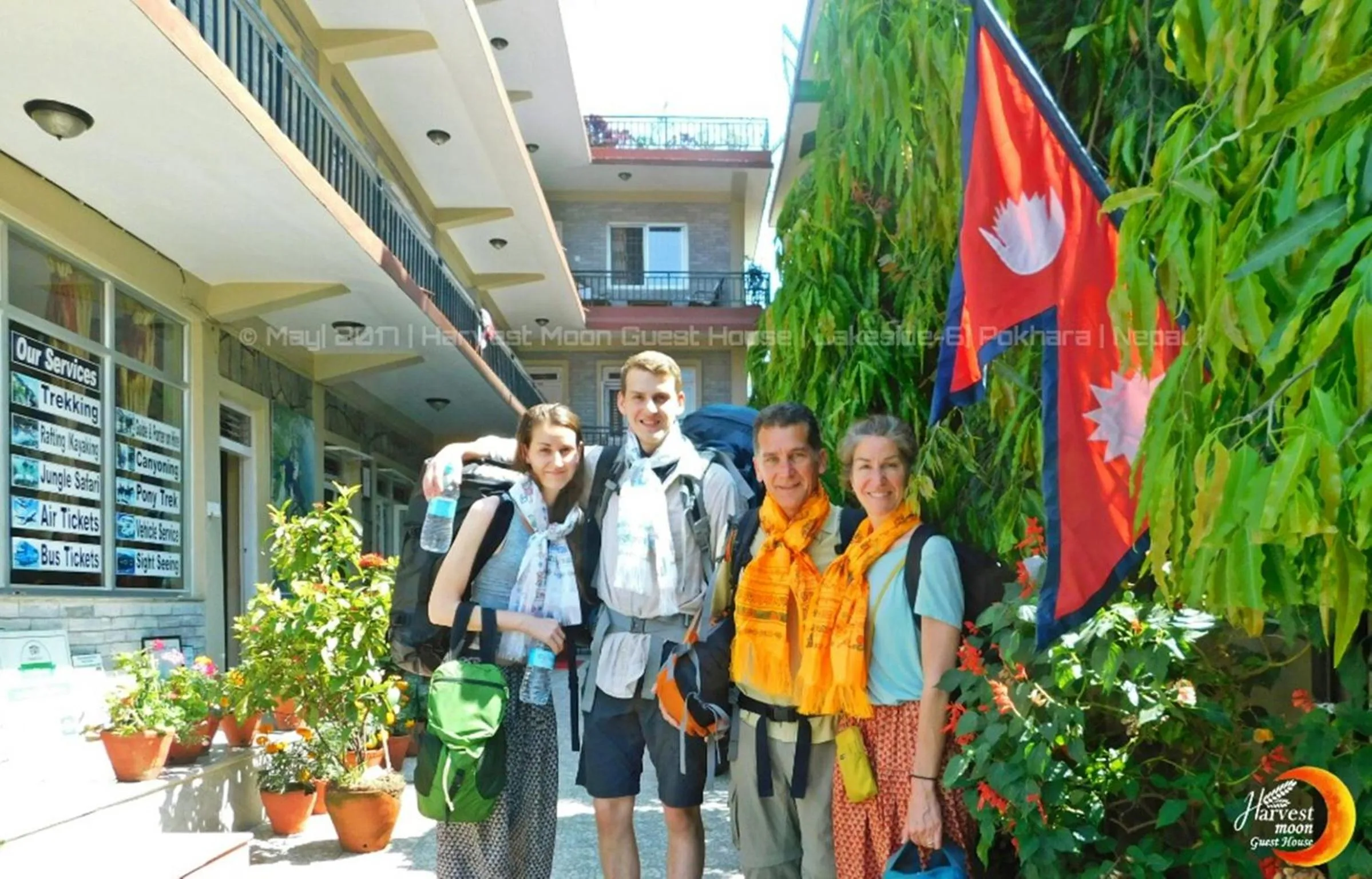 Guests in Harvest Moon Guest House