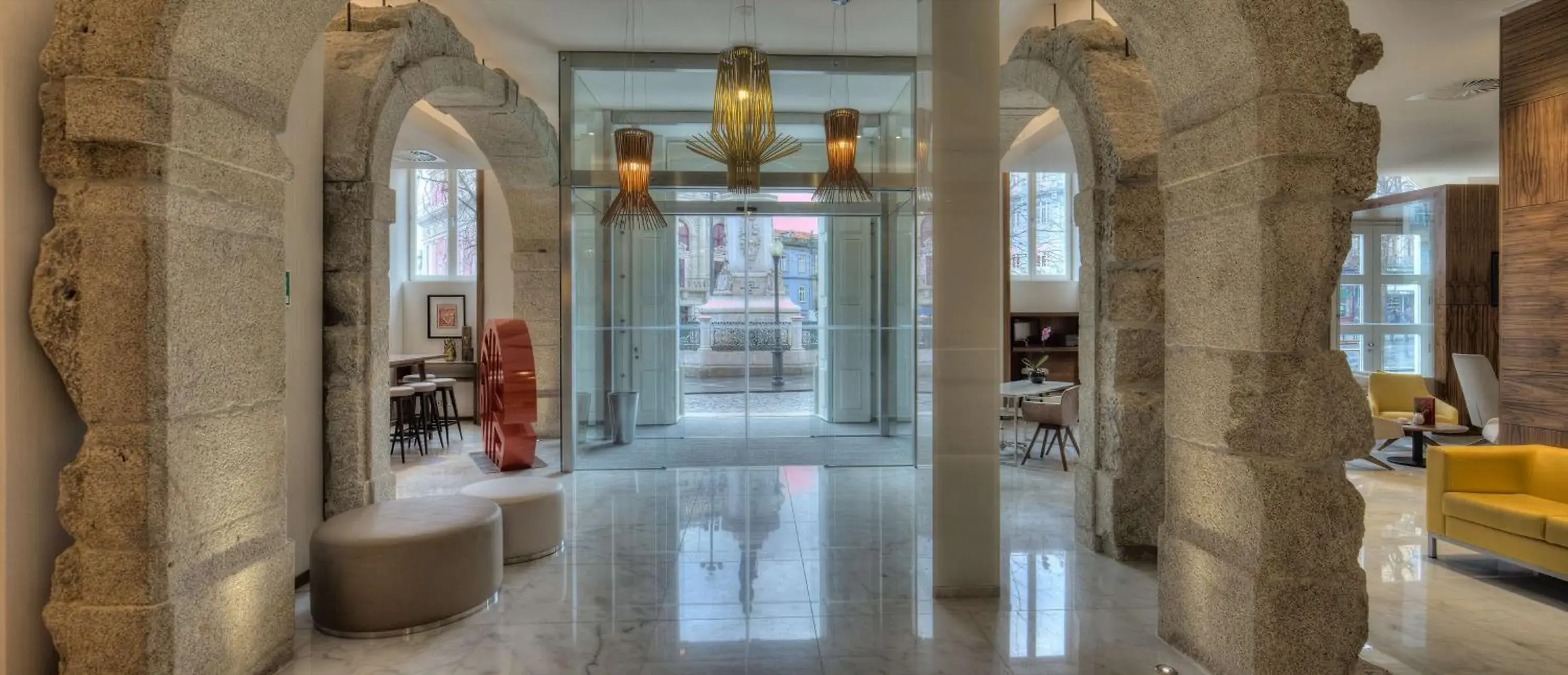 Lobby or reception in NH Collection Porto Batalha Lobby or reception in NH Collection Porto Batalha