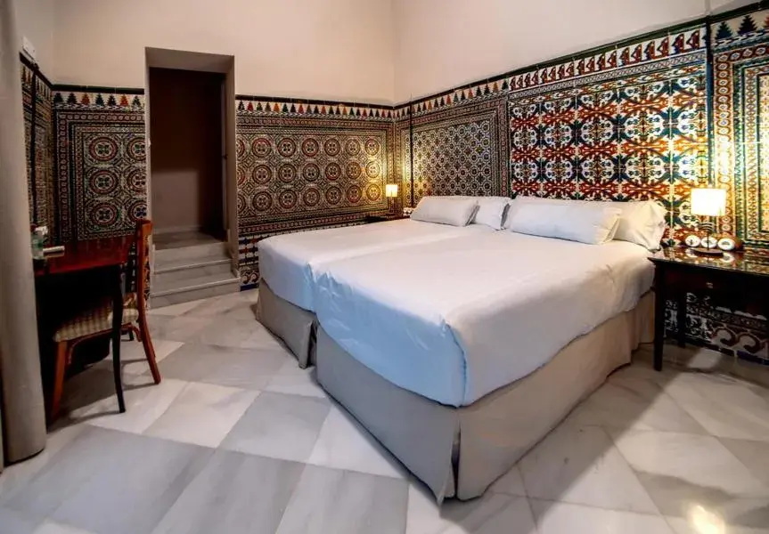 Bed in Hotel Simon Bed in Hotel Simon