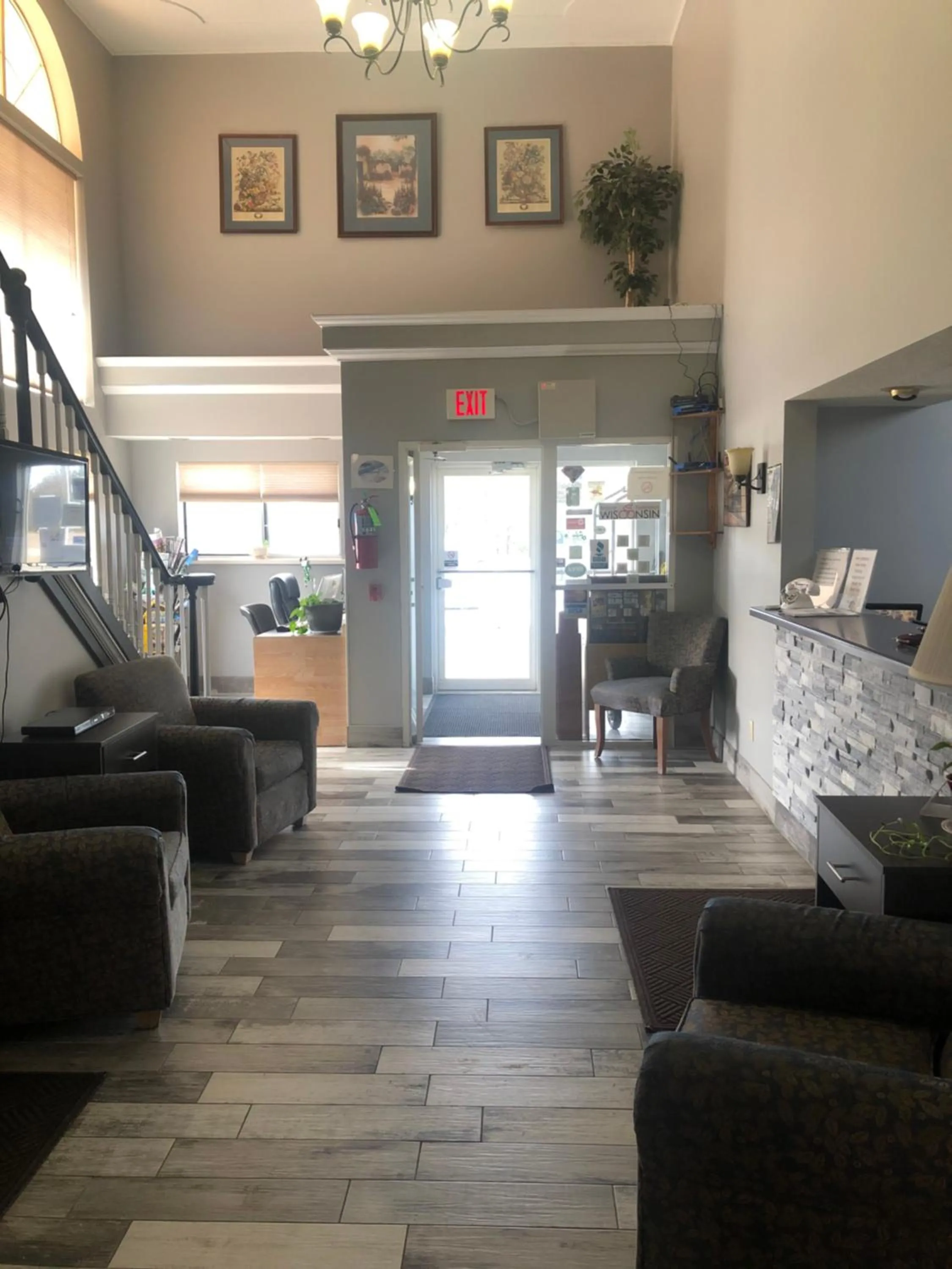 Lobby or reception in Adams Inn and Suites