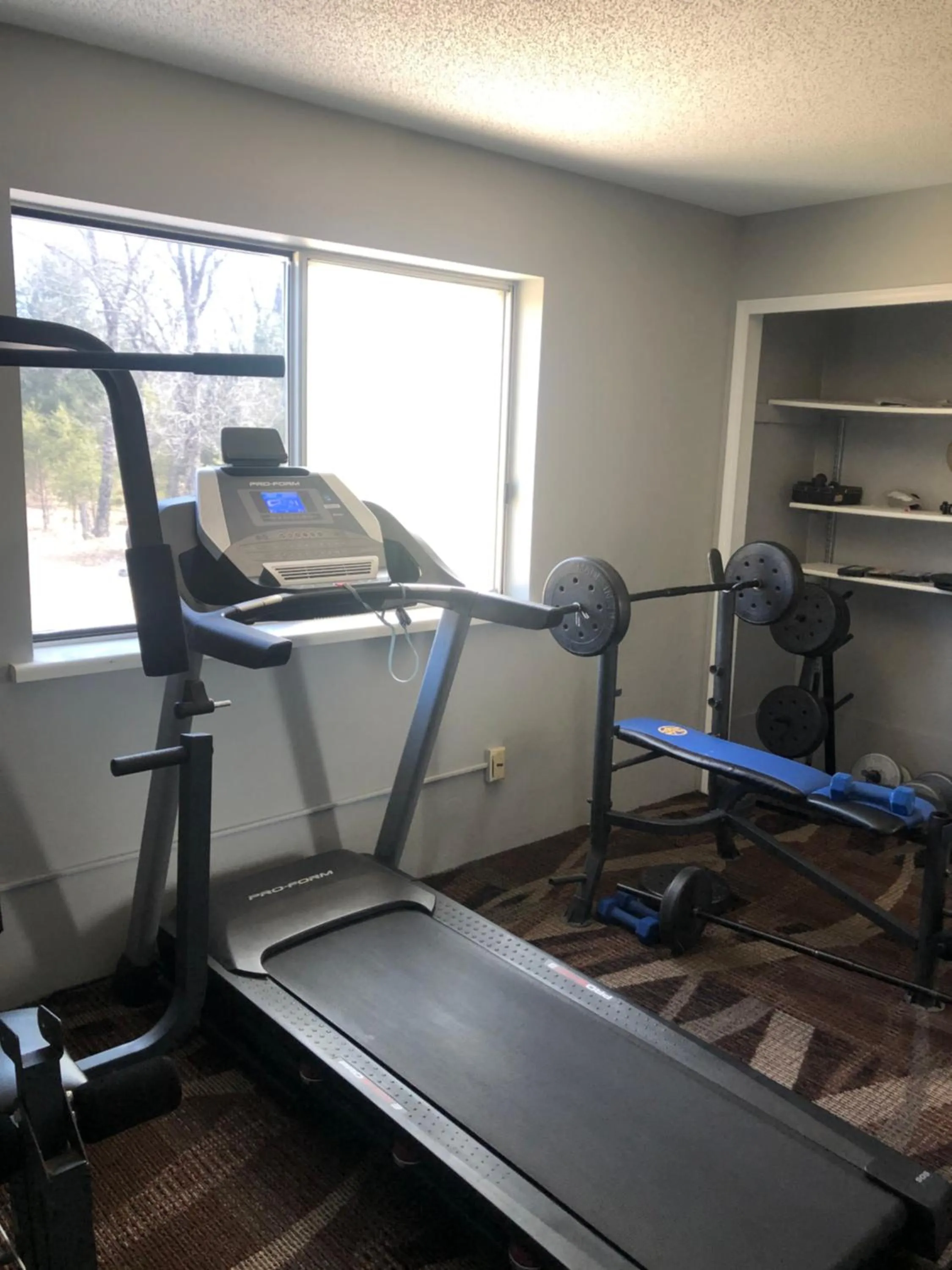 Fitness centre/facilities in Adams Inn and Suites