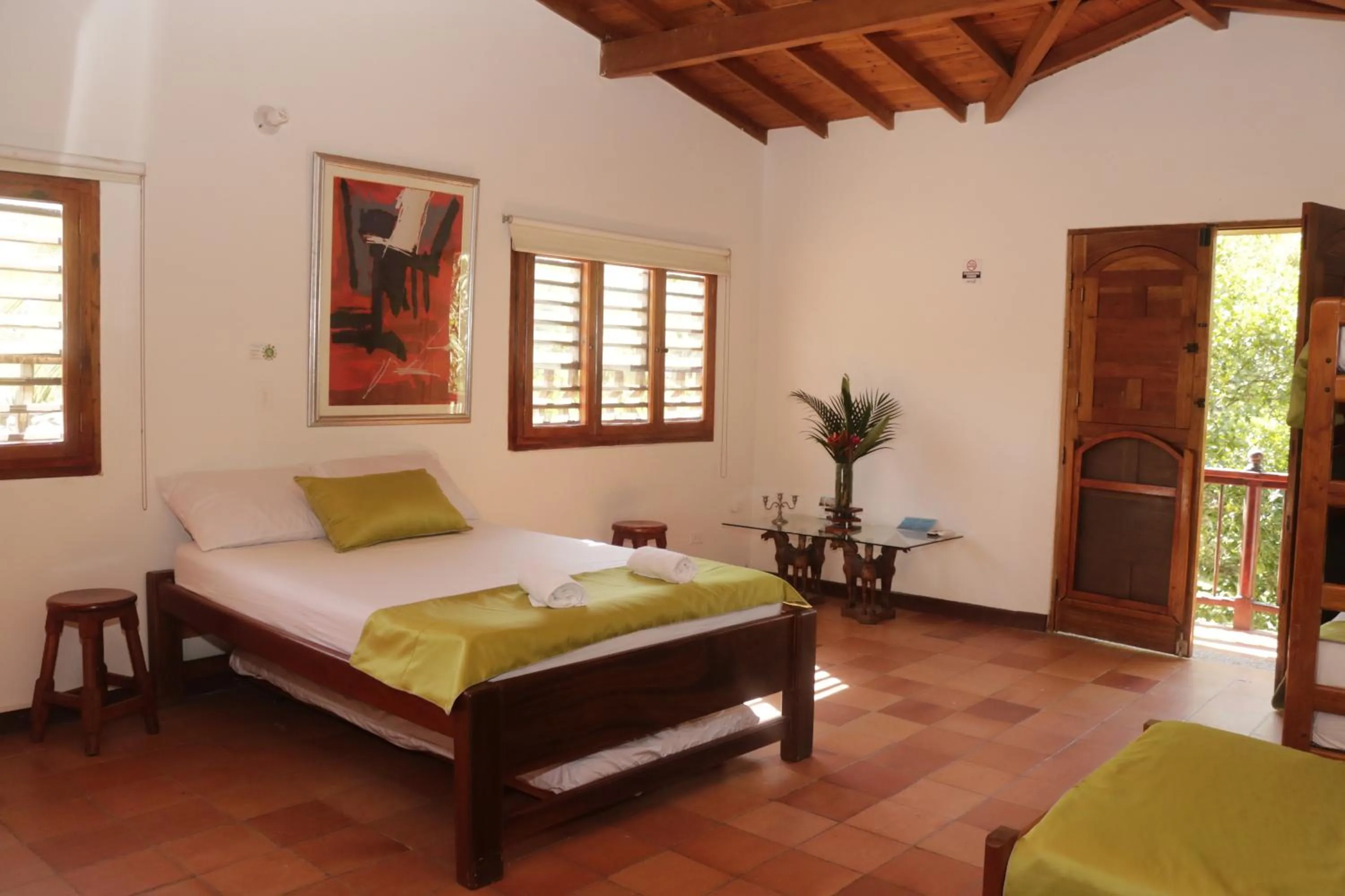 Photo of the whole room, Bed in Finca Hotel La Estancia