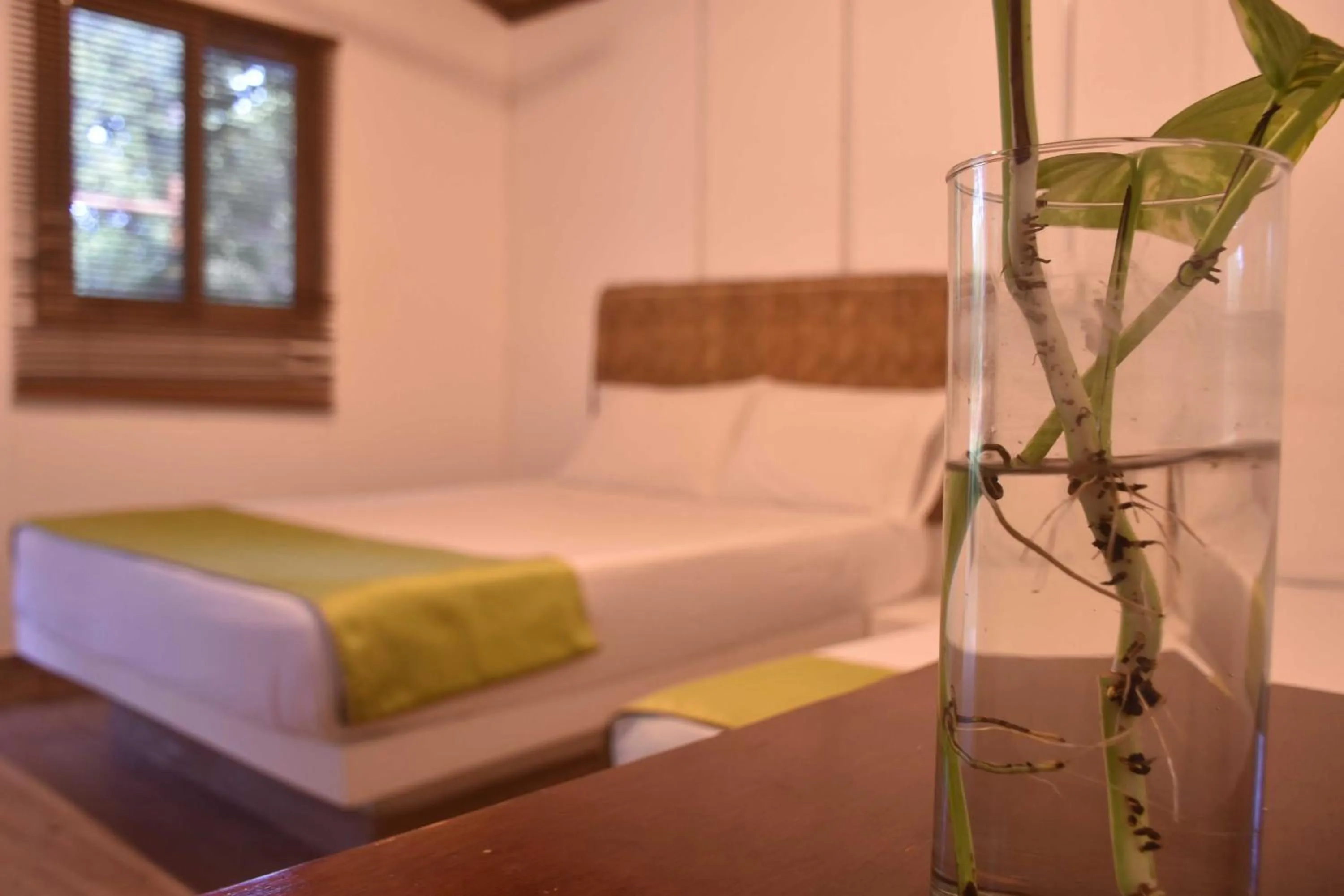 Bed in Finca Hotel La Estancia