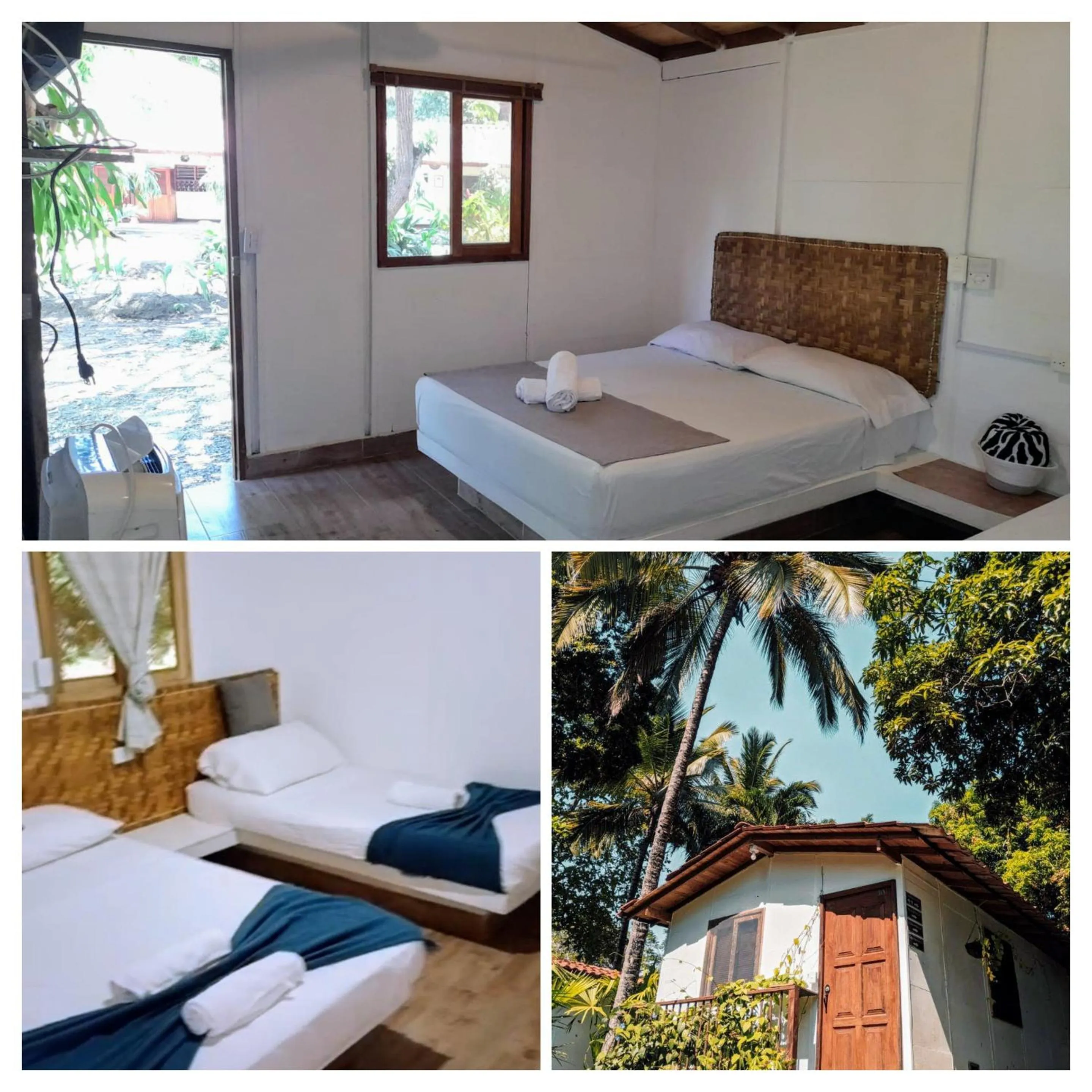 Bed in Finca Hotel La Estancia