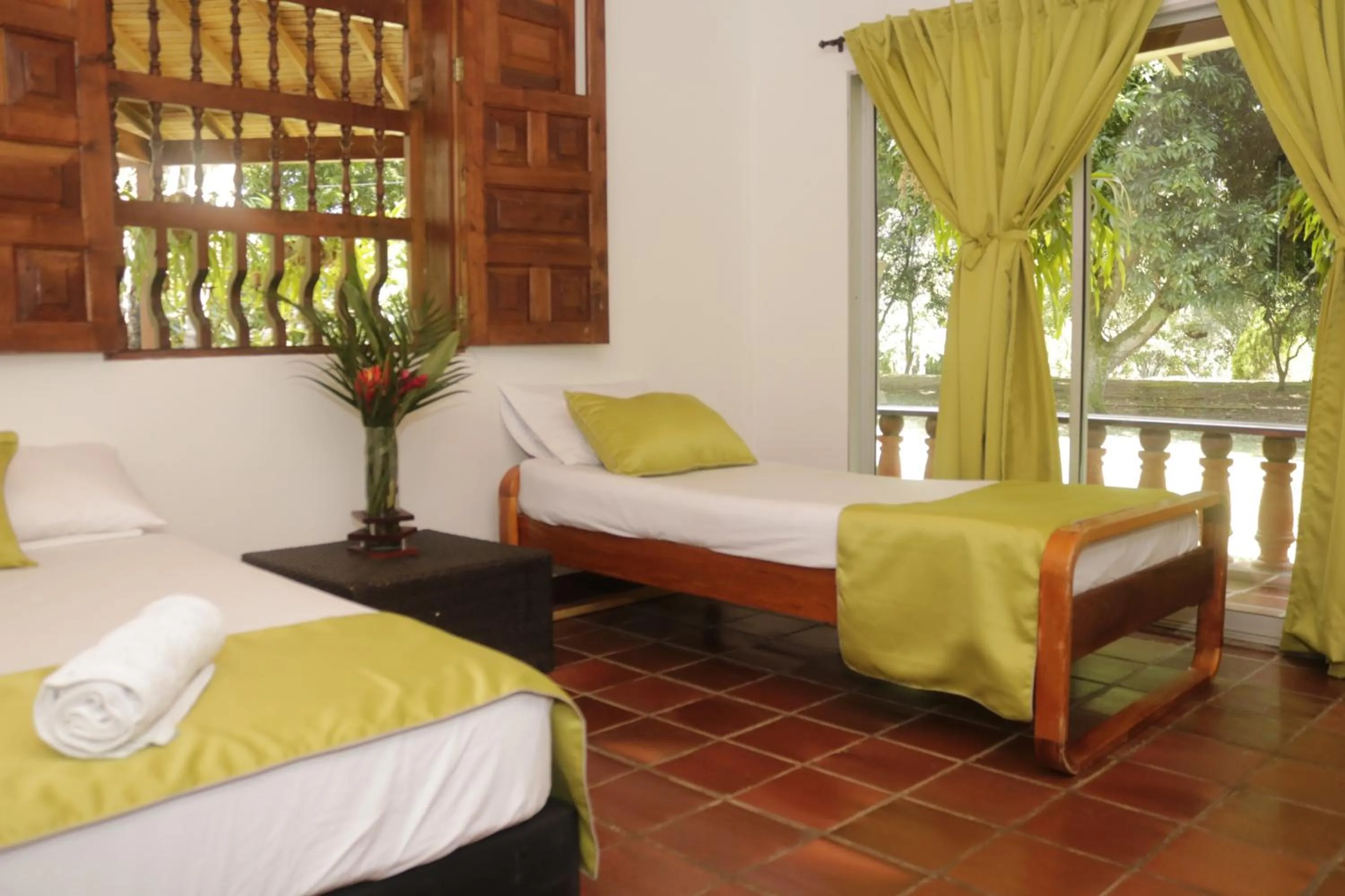 Photo of the whole room, Bed in Finca Hotel La Estancia