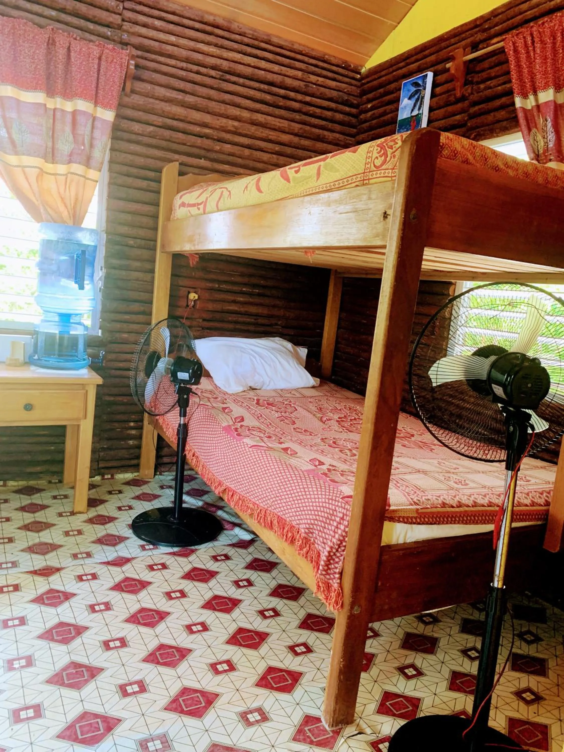 Bed in Palmento Grove Garifuna Eco-Cultural & Healing Institute