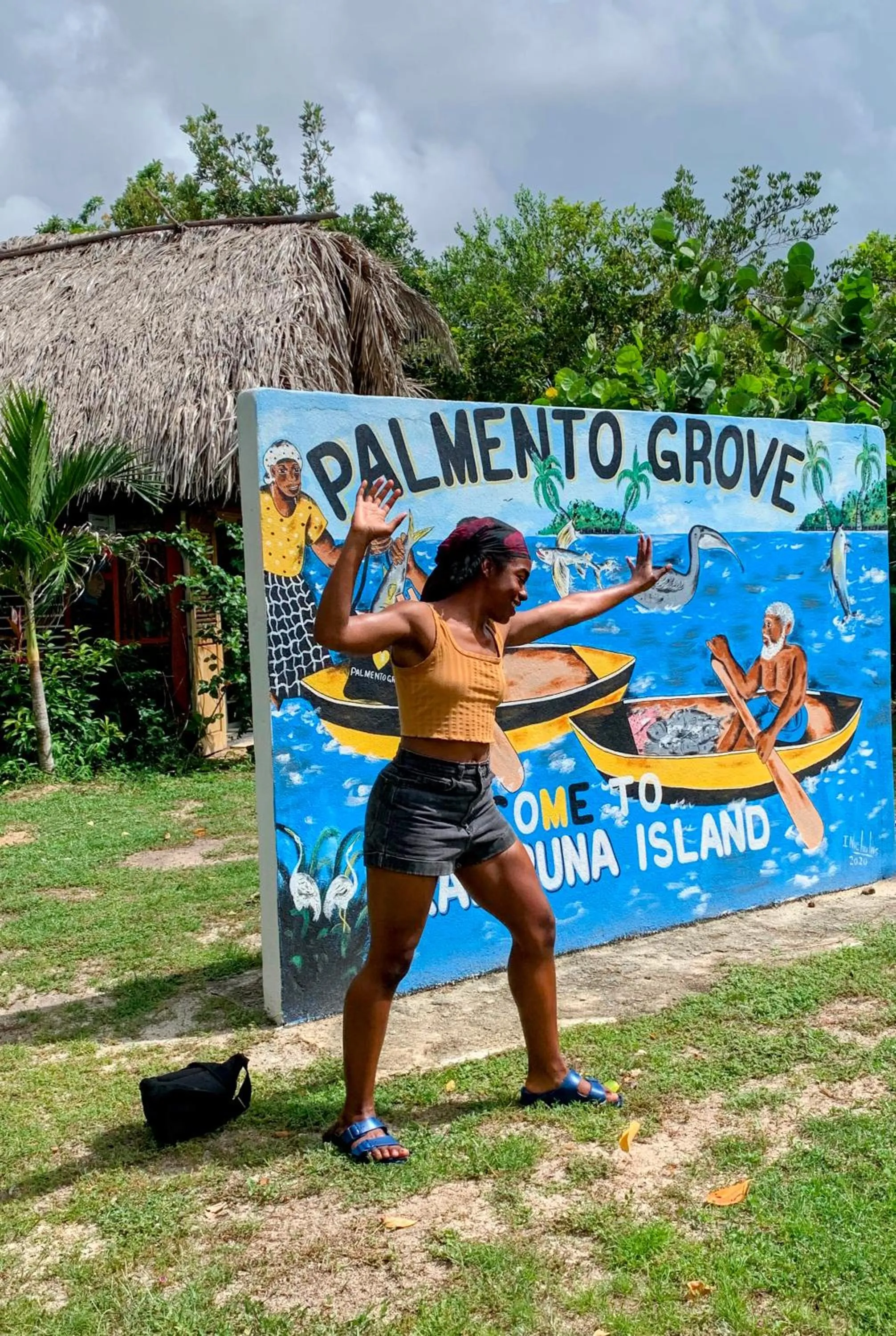 Property logo or sign in Palmento Grove Garifuna Eco-Cultural & Healing Institute