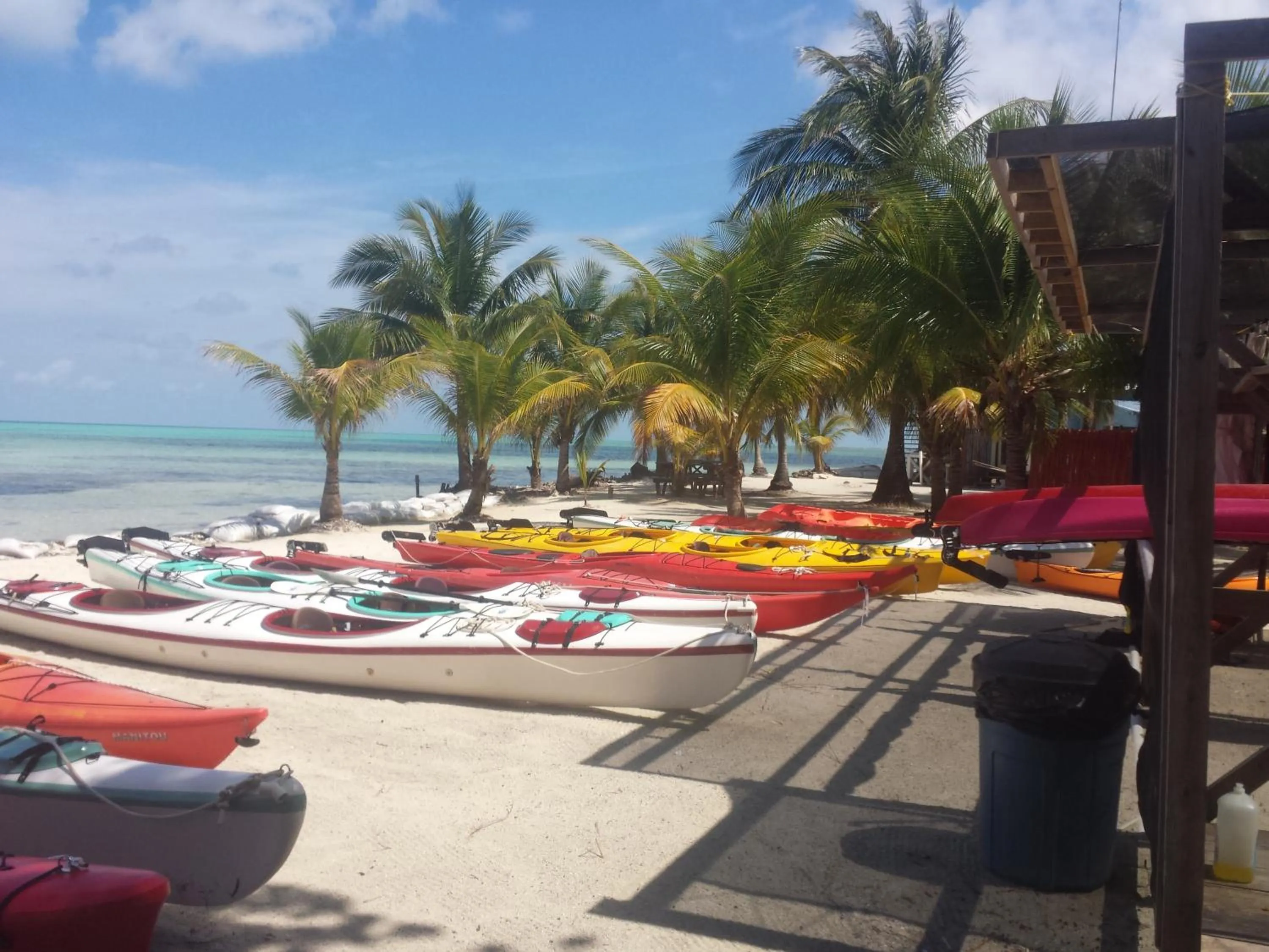 Canoeing in Palmento Grove Garifuna Eco-Cultural & Healing Institute