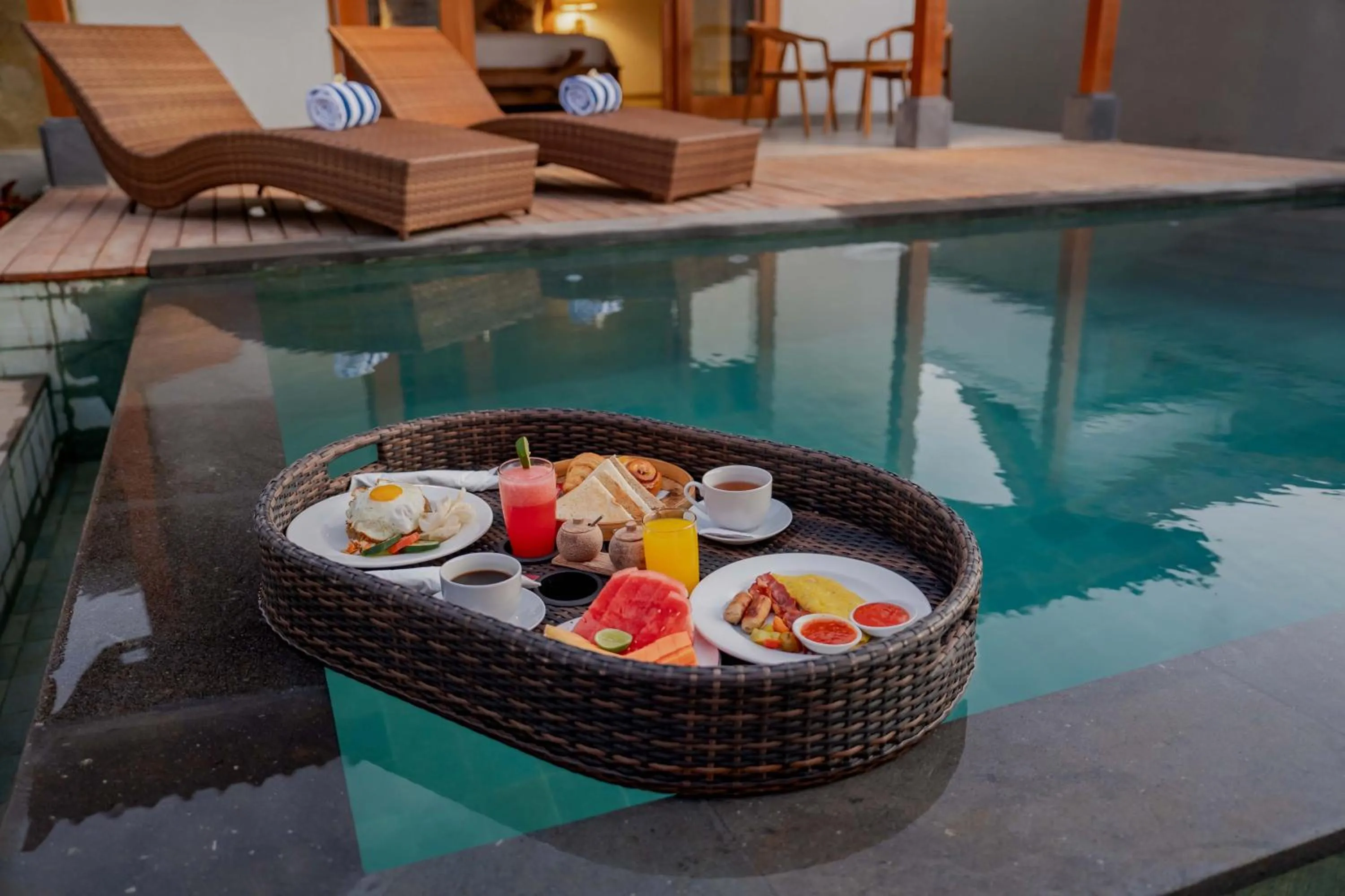 Swimming pool in Sila Living Ubud