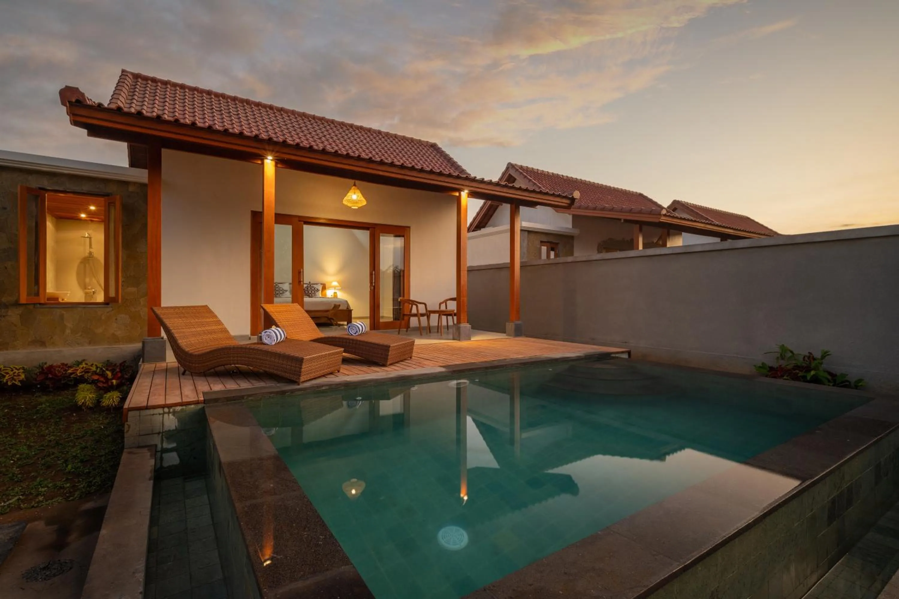 Swimming pool in Sila Living Ubud