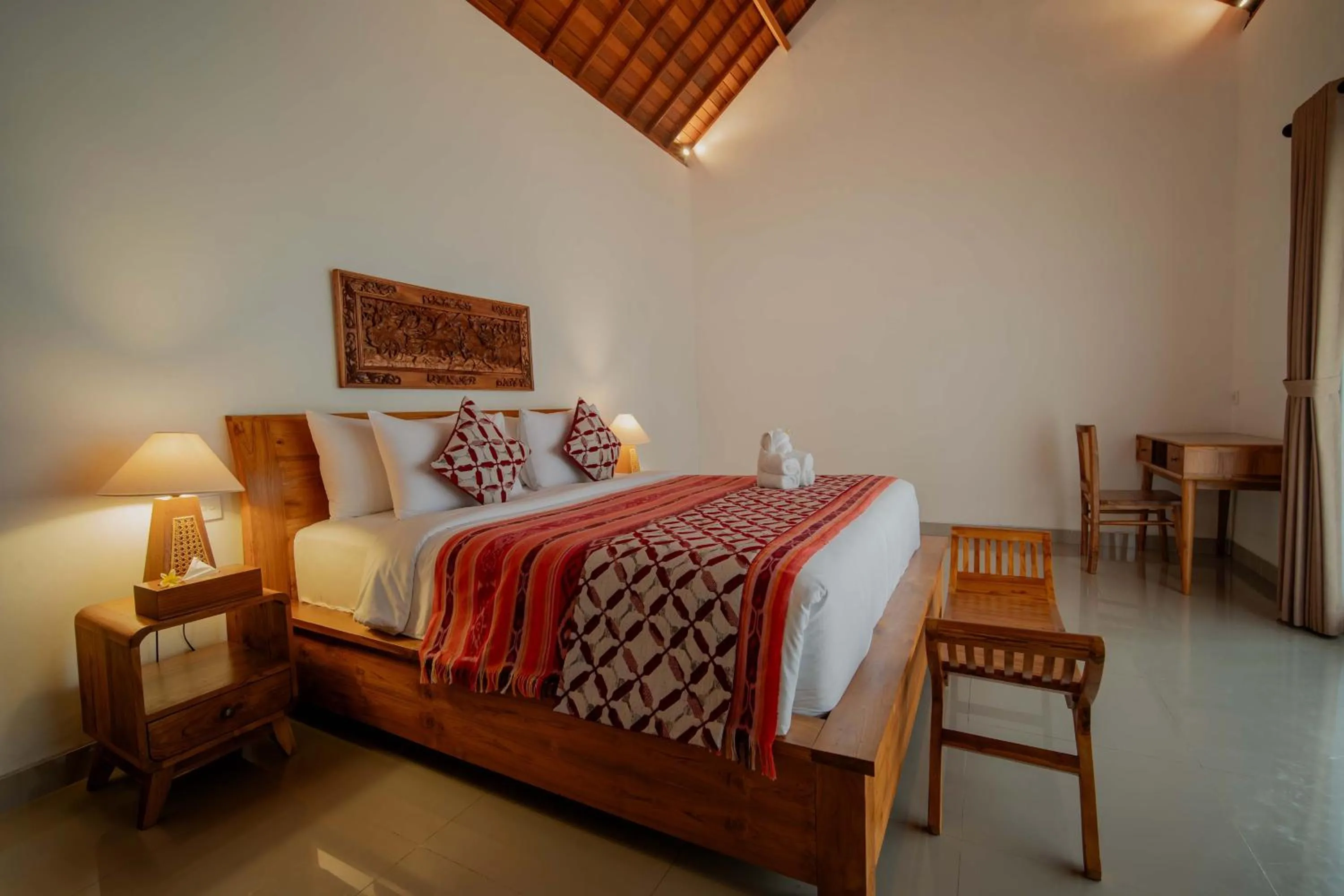 Bedroom, Bed in Sila Living Ubud
