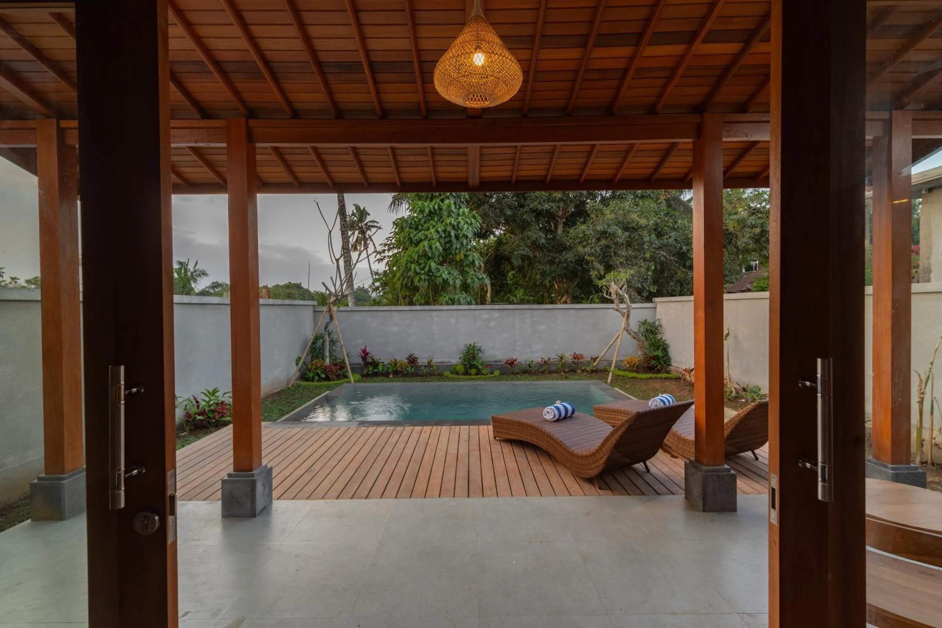 Swimming pool in Sila Living Ubud