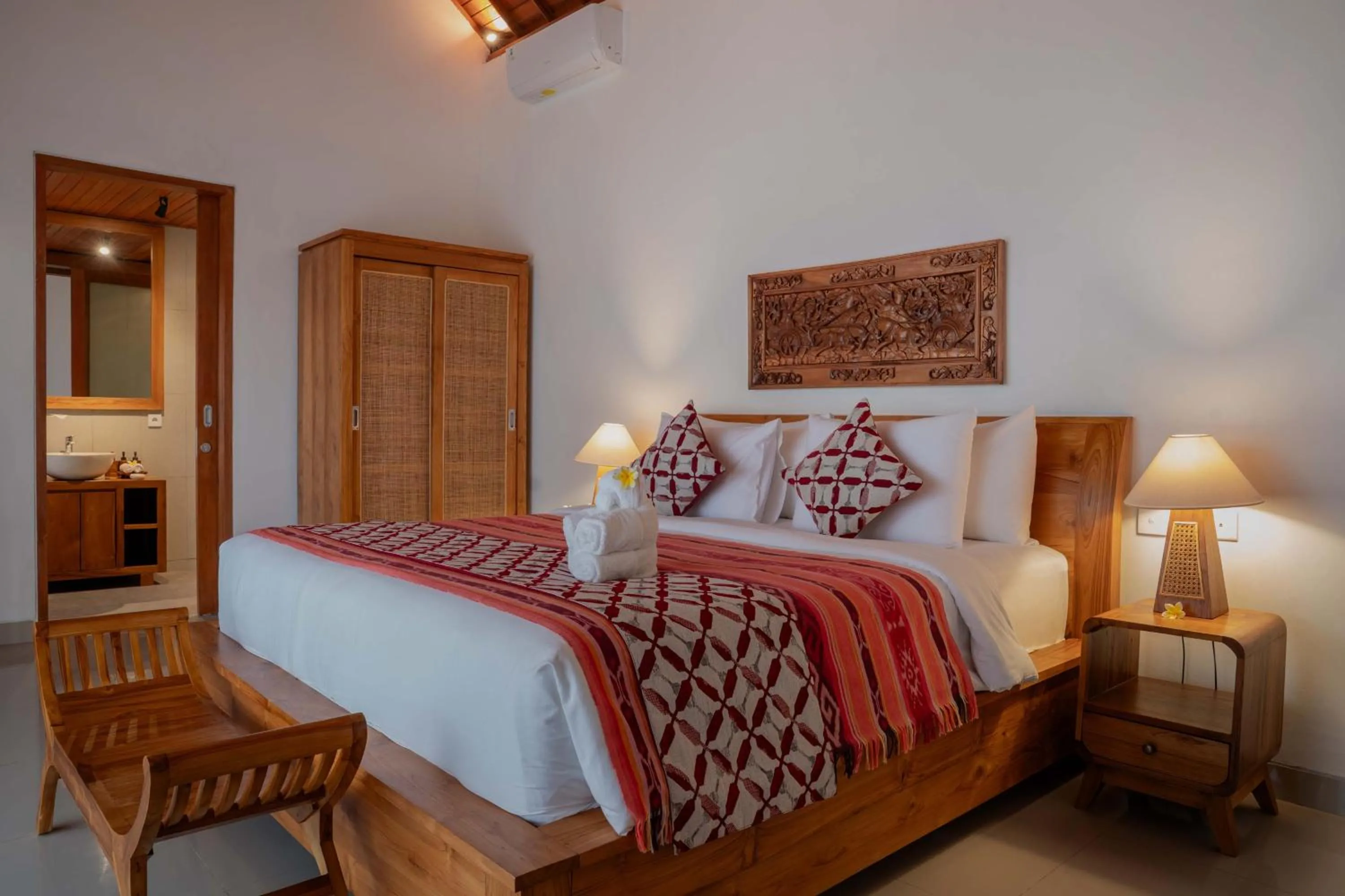 Bedroom, Bed in Sila Living Ubud