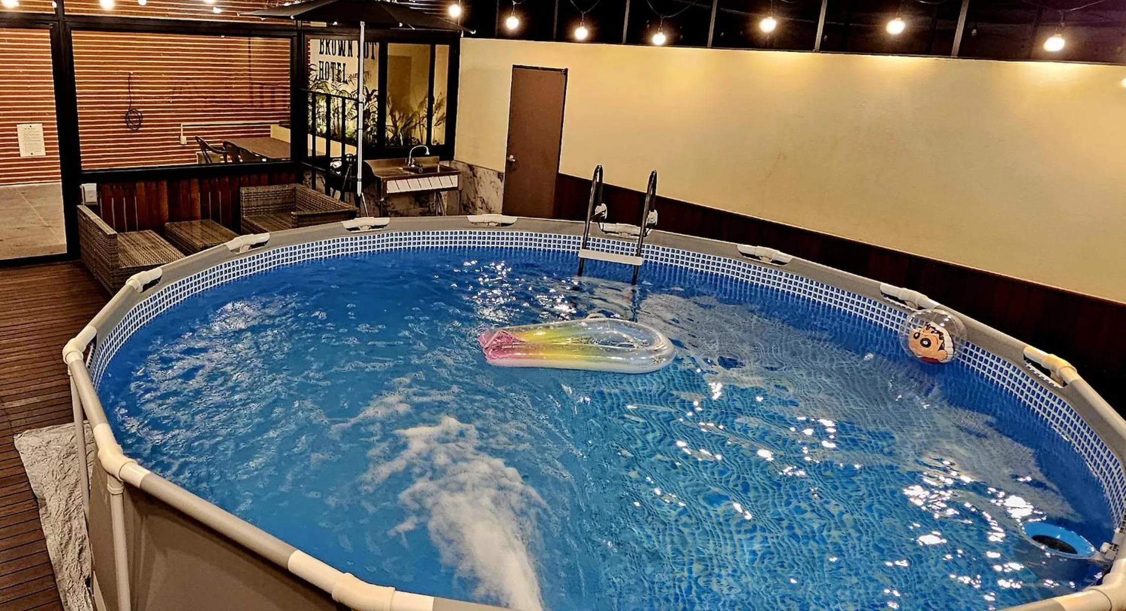 Swimming pool in Mokpo Brown Dot Hotel Namak