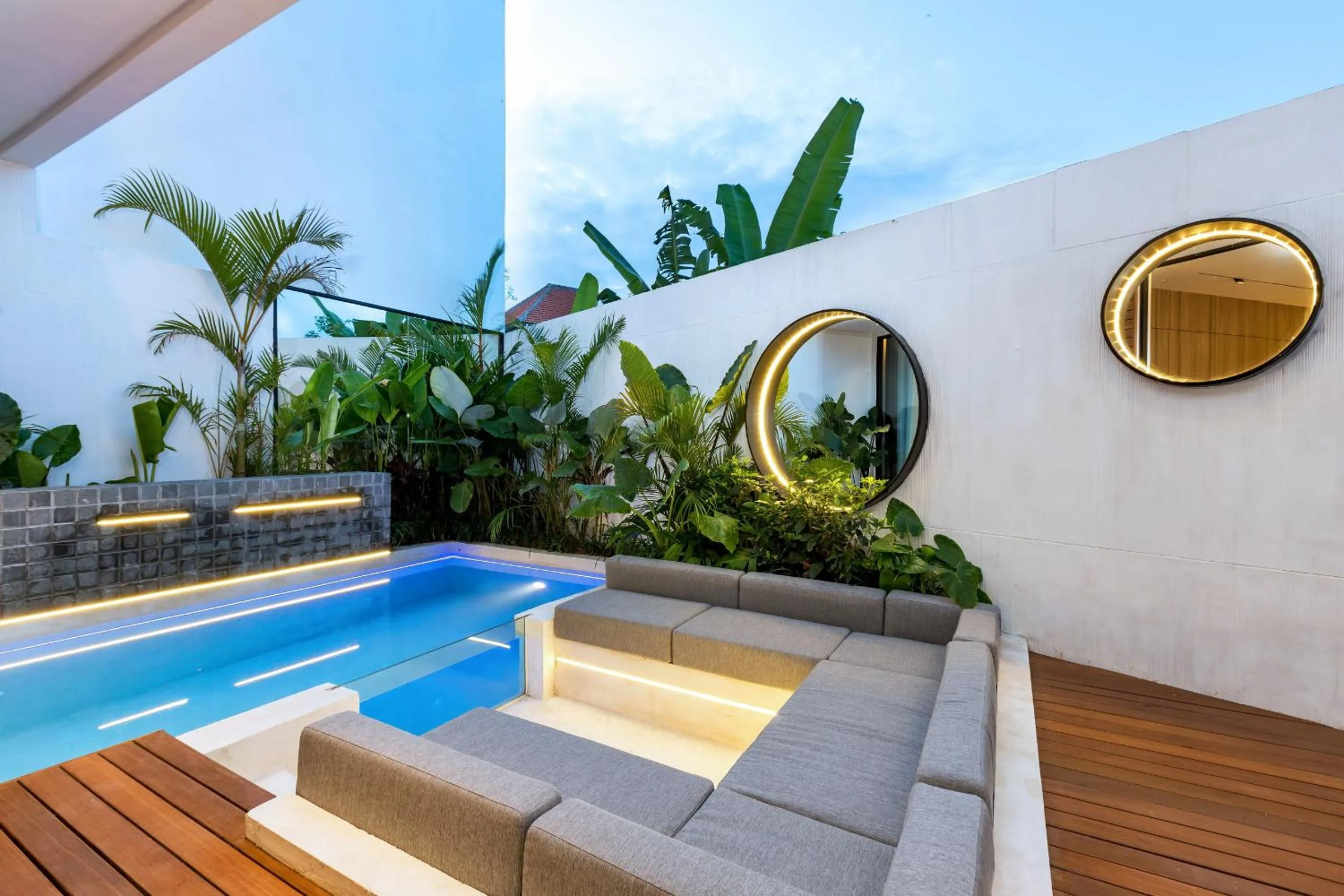 Seating area in Alex Villas Complex N5