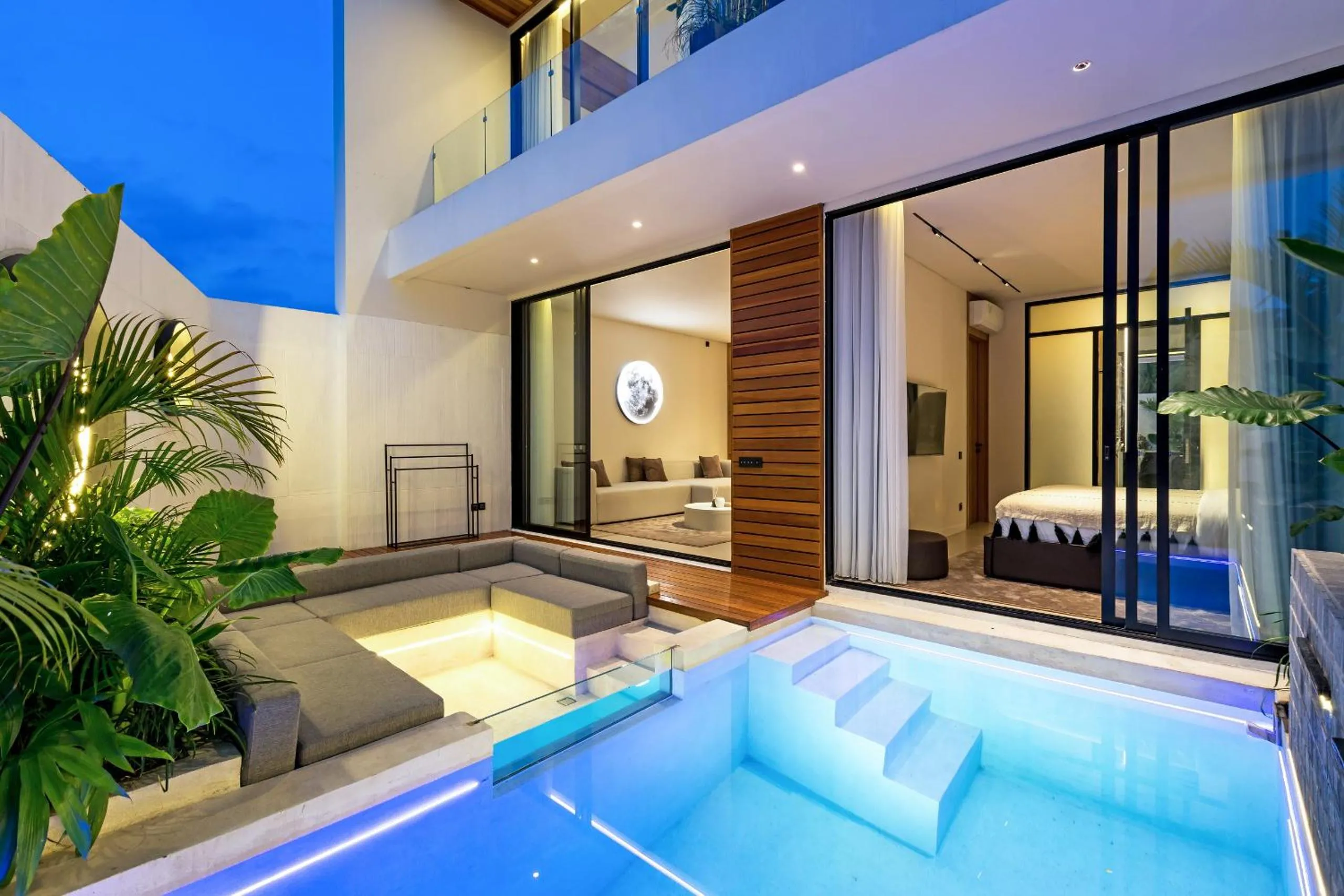 Pool view in Alex Villas Complex N5