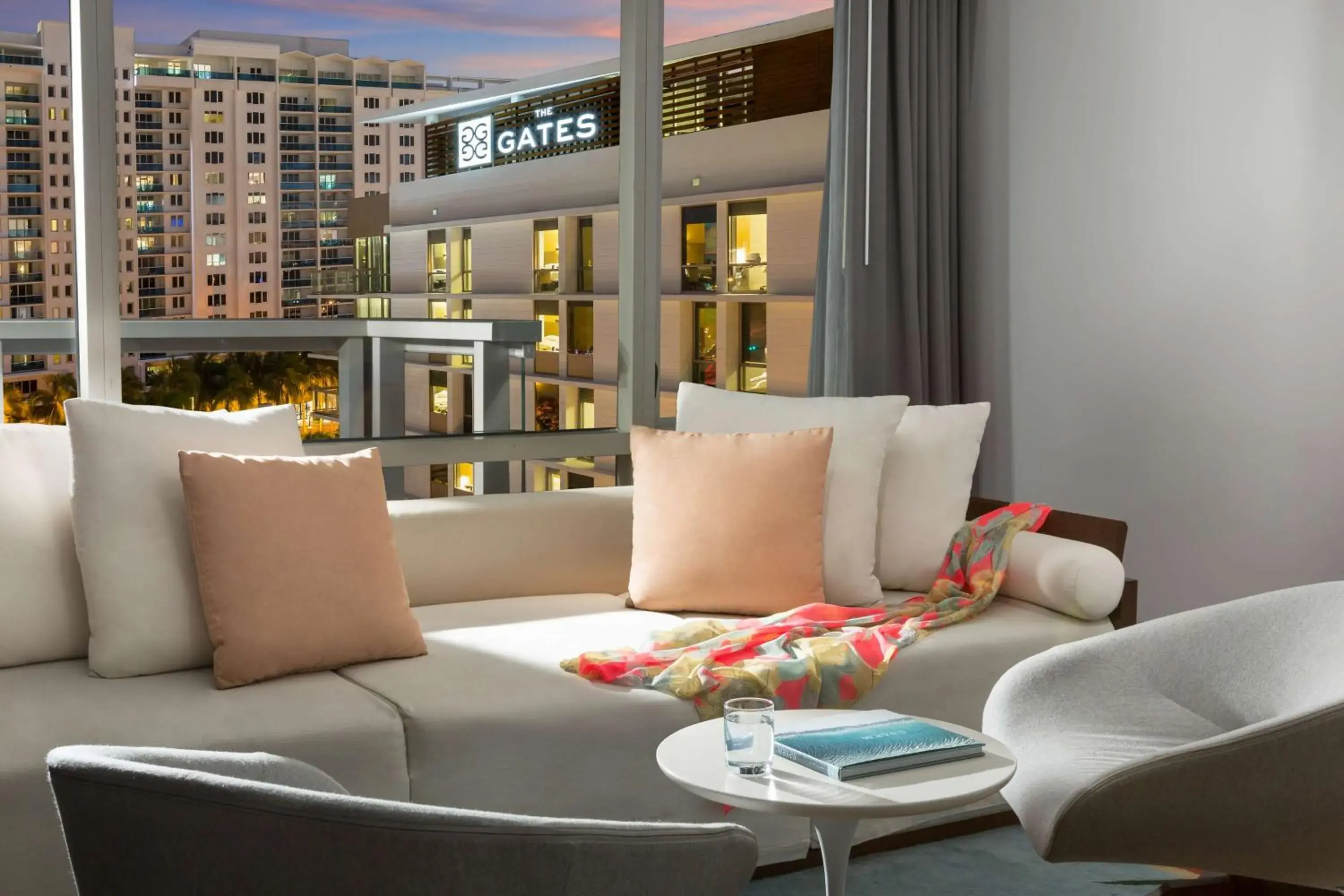 1 KING SUITE WITH BALCONY - ADA ACCESSIBLE in The Gates Hotel South Beach 1 KING SUITE WITH BALCONY - ADA ACCESSIBLE in The Gates Hotel South Beach