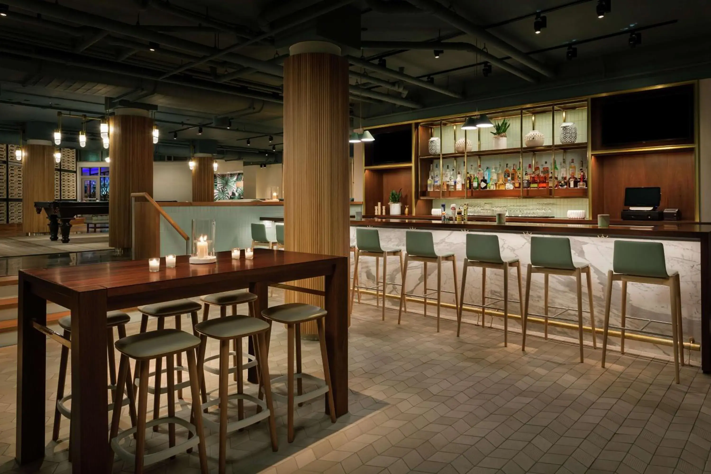 Lounge or bar in The Gates Hotel South Beach Lounge or bar in The Gates Hotel South Beach