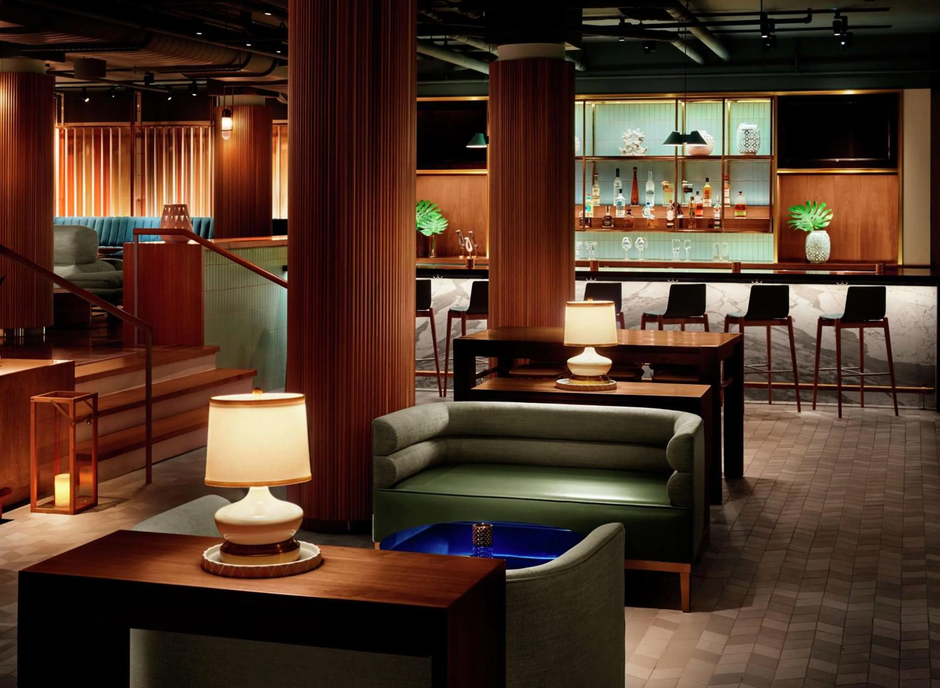 Lounge or bar in The Gates Hotel South Beach