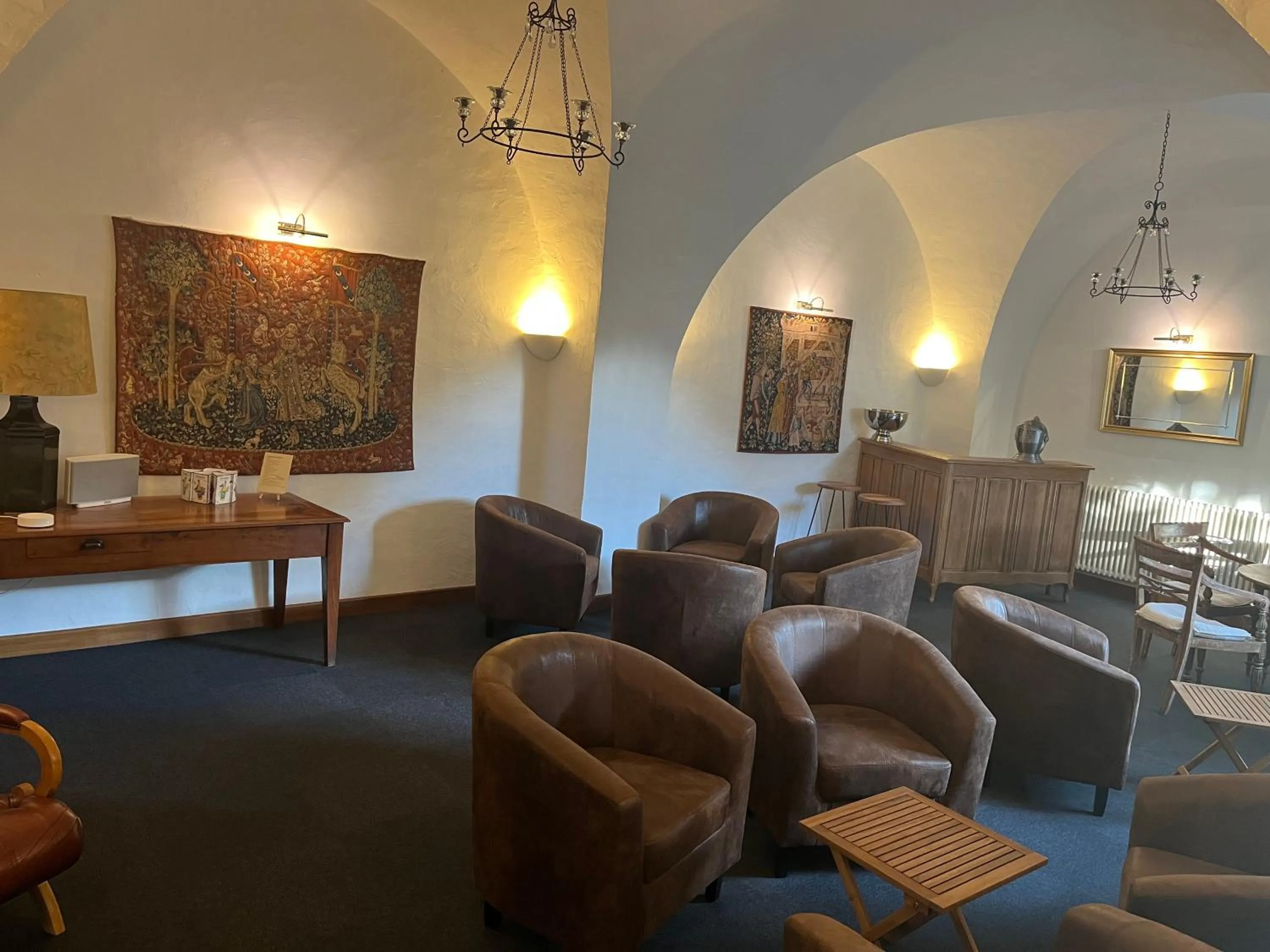 Living room in la Cour Carrée