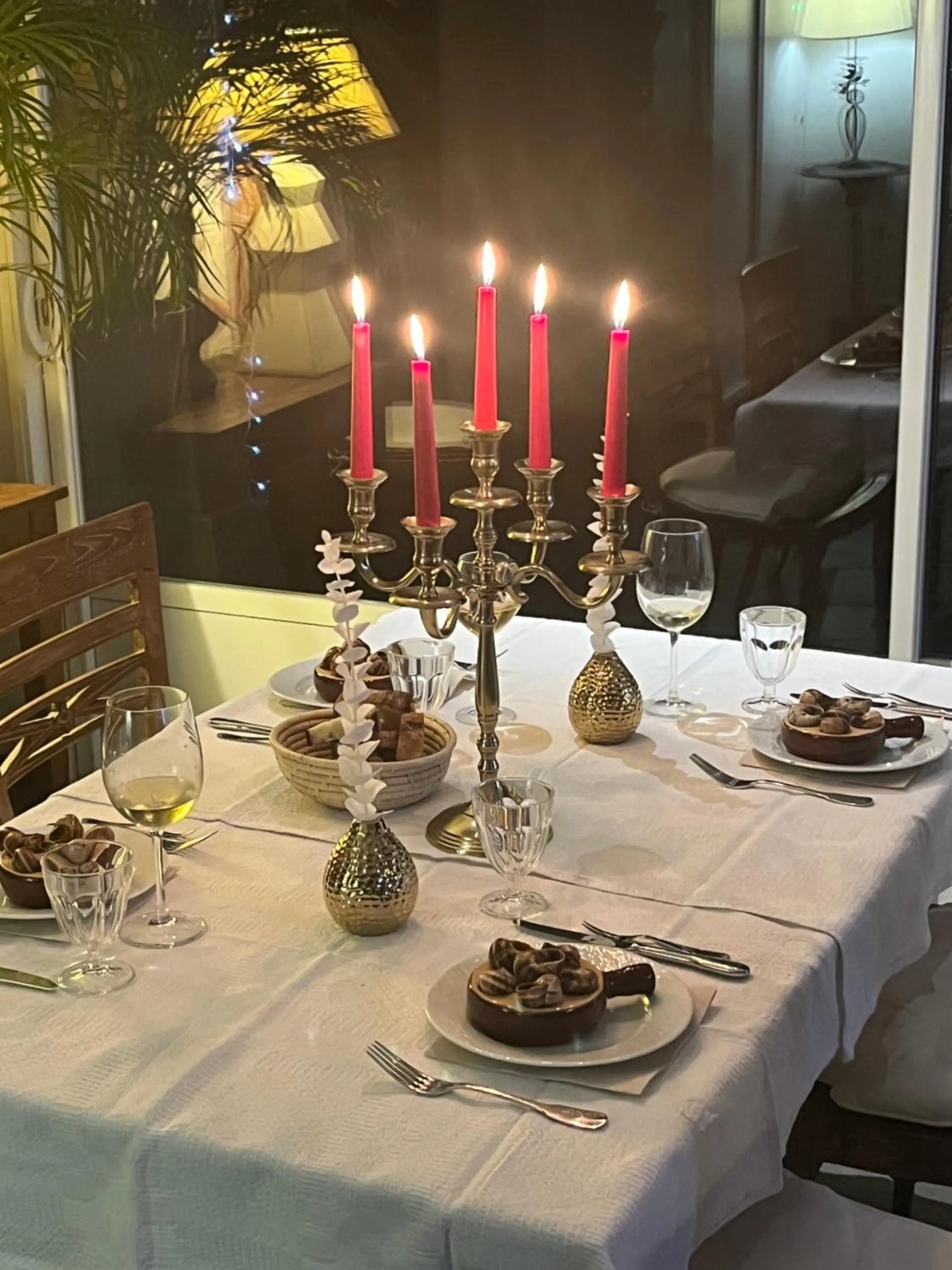 Dinner in la Cour Carrée