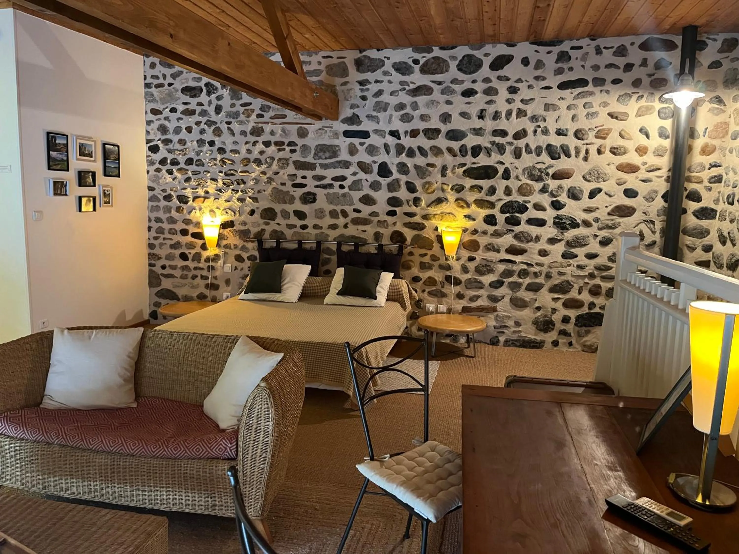 Living room in la Cour Carrée