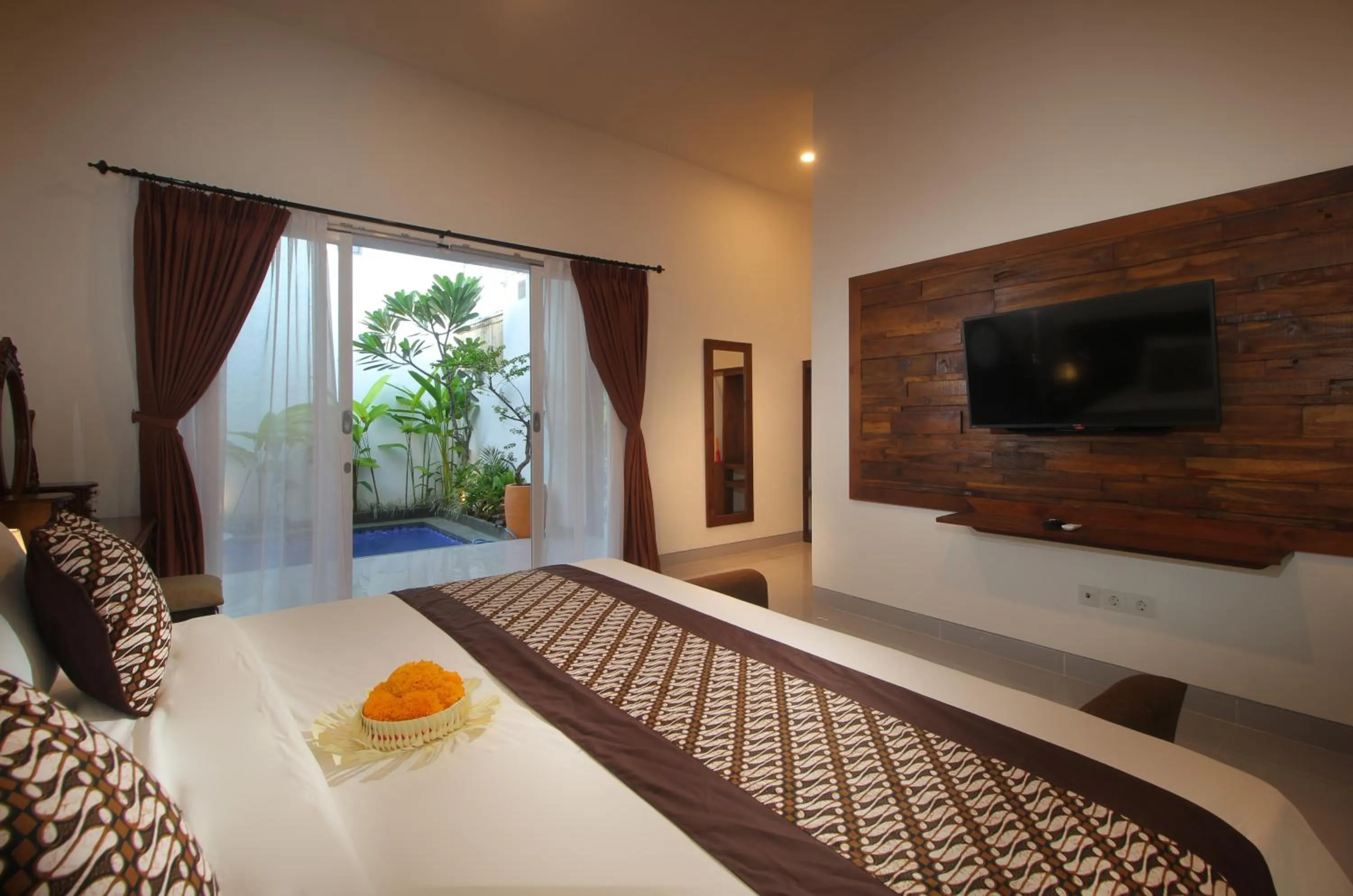 Bed in Bougainvillea Villa Seminyak by Parigata
