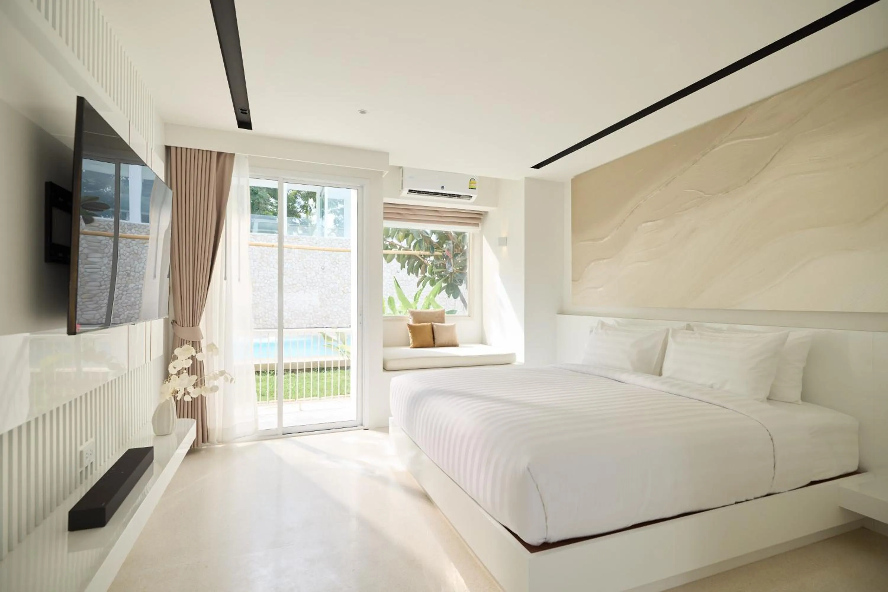 Bed in Mont Fleur Hotel