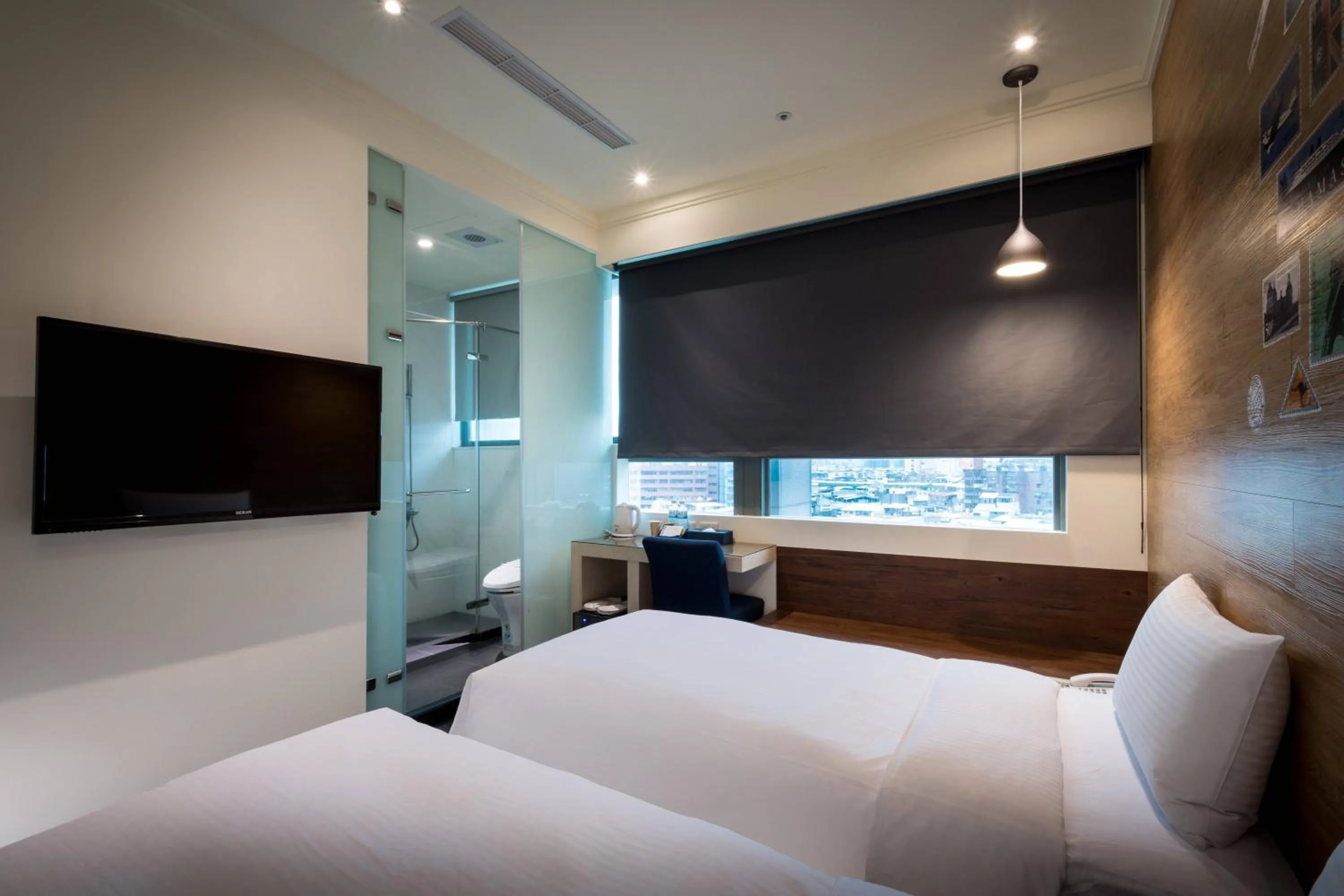 Bed in Merryday Hotel Banqiao