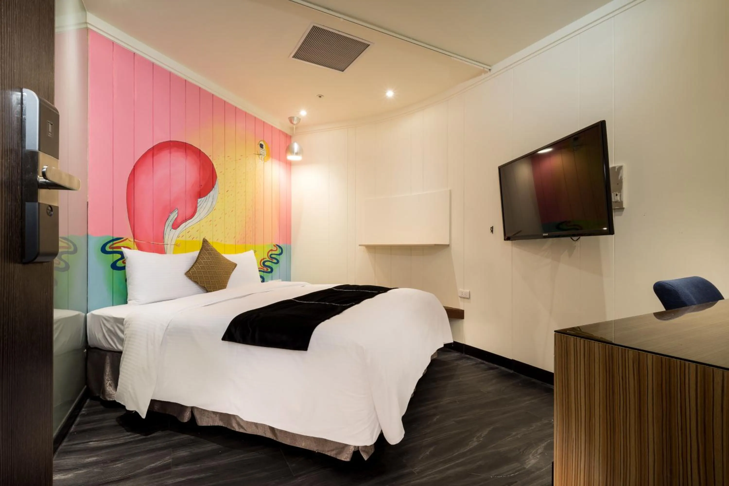 Bed in Merryday Hotel Banqiao