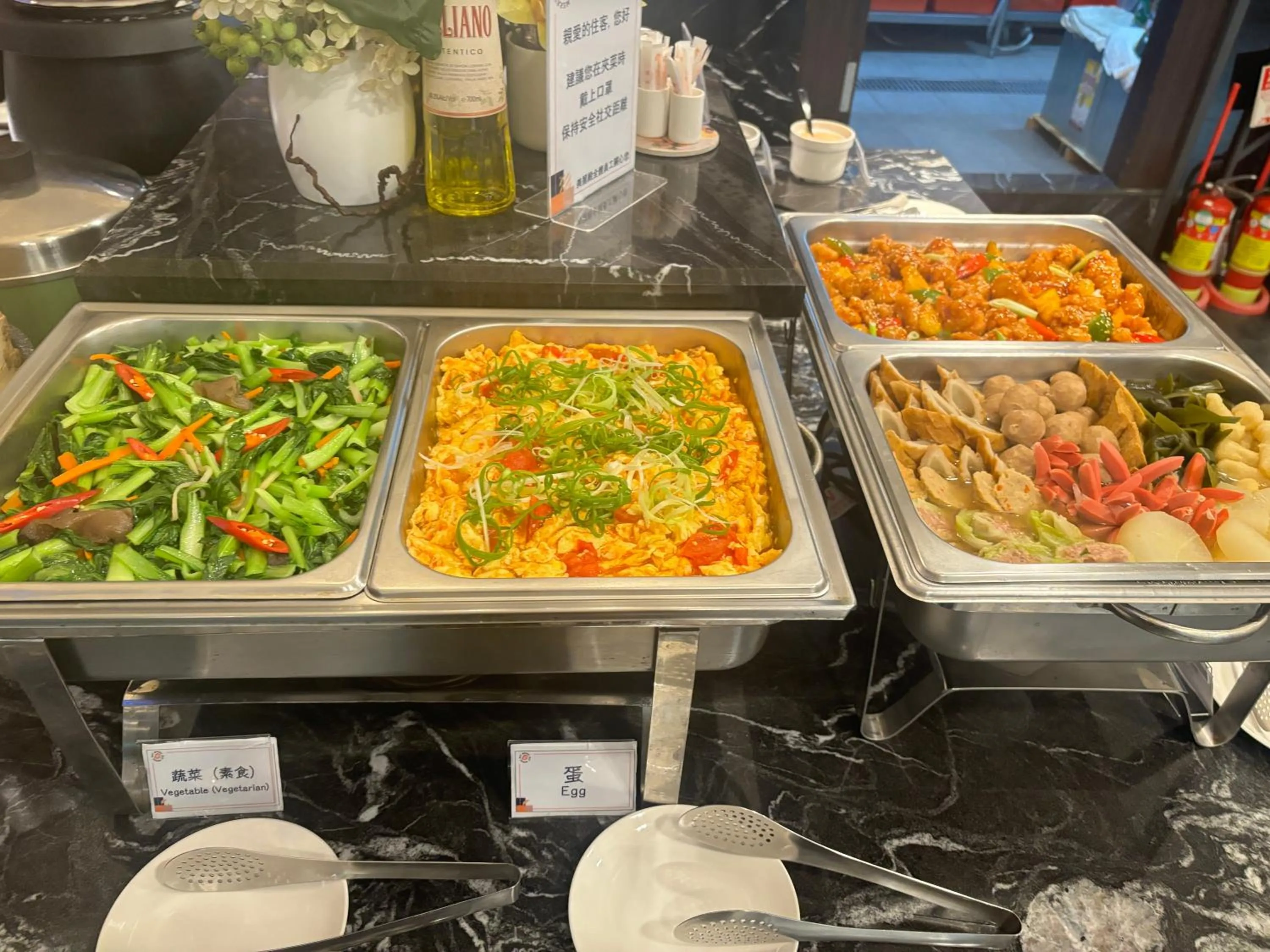 Breakfast in Merryday Hotel Banqiao