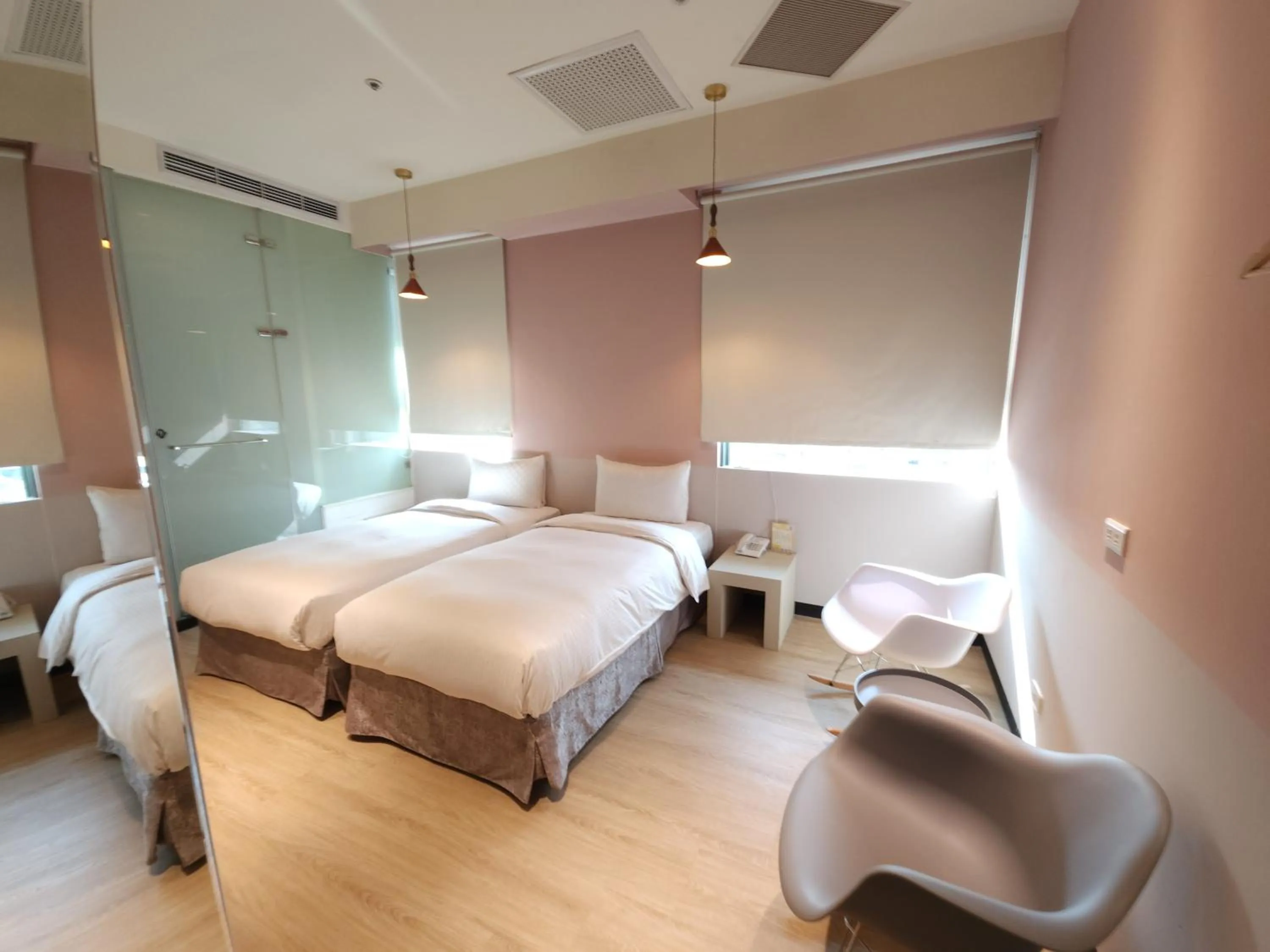 Bed in Merryday Hotel Banqiao