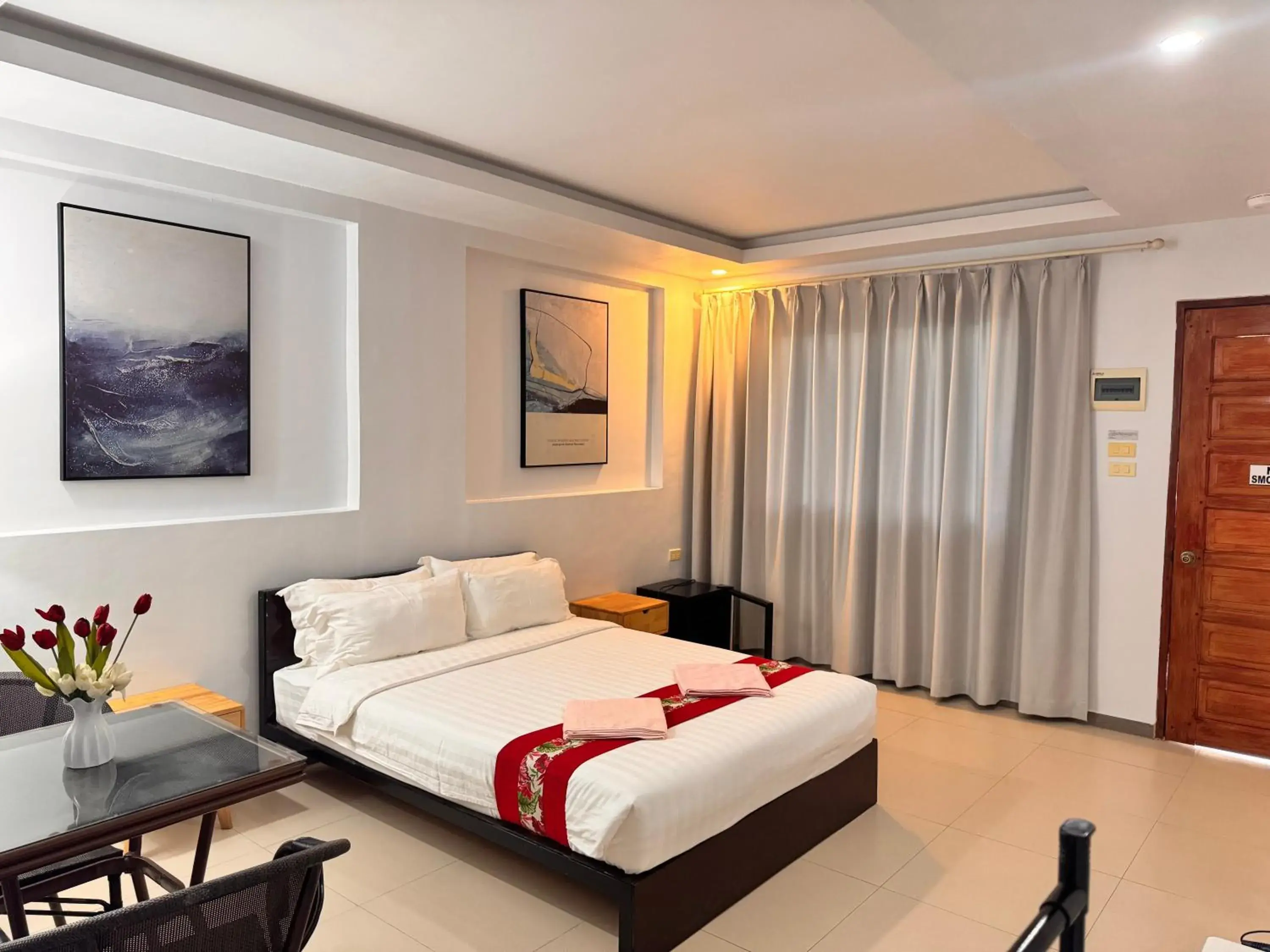 Bed in Azahar Resort Panglao powered by Cocotel Bed in Azahar Resort Panglao powered by Cocotel