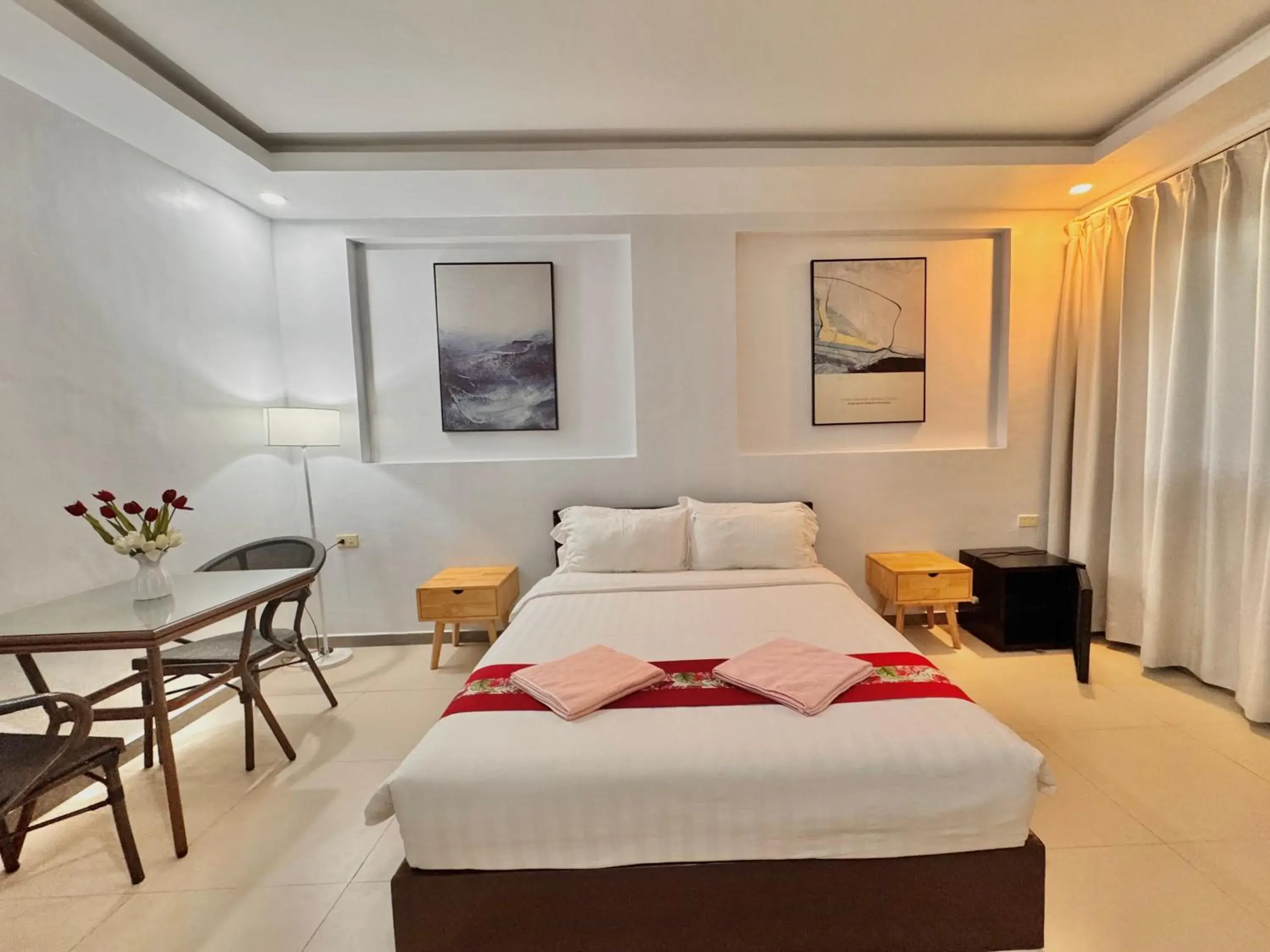 Bed in Azahar Resort Panglao powered by Cocotel Bed in Azahar Resort Panglao powered by Cocotel