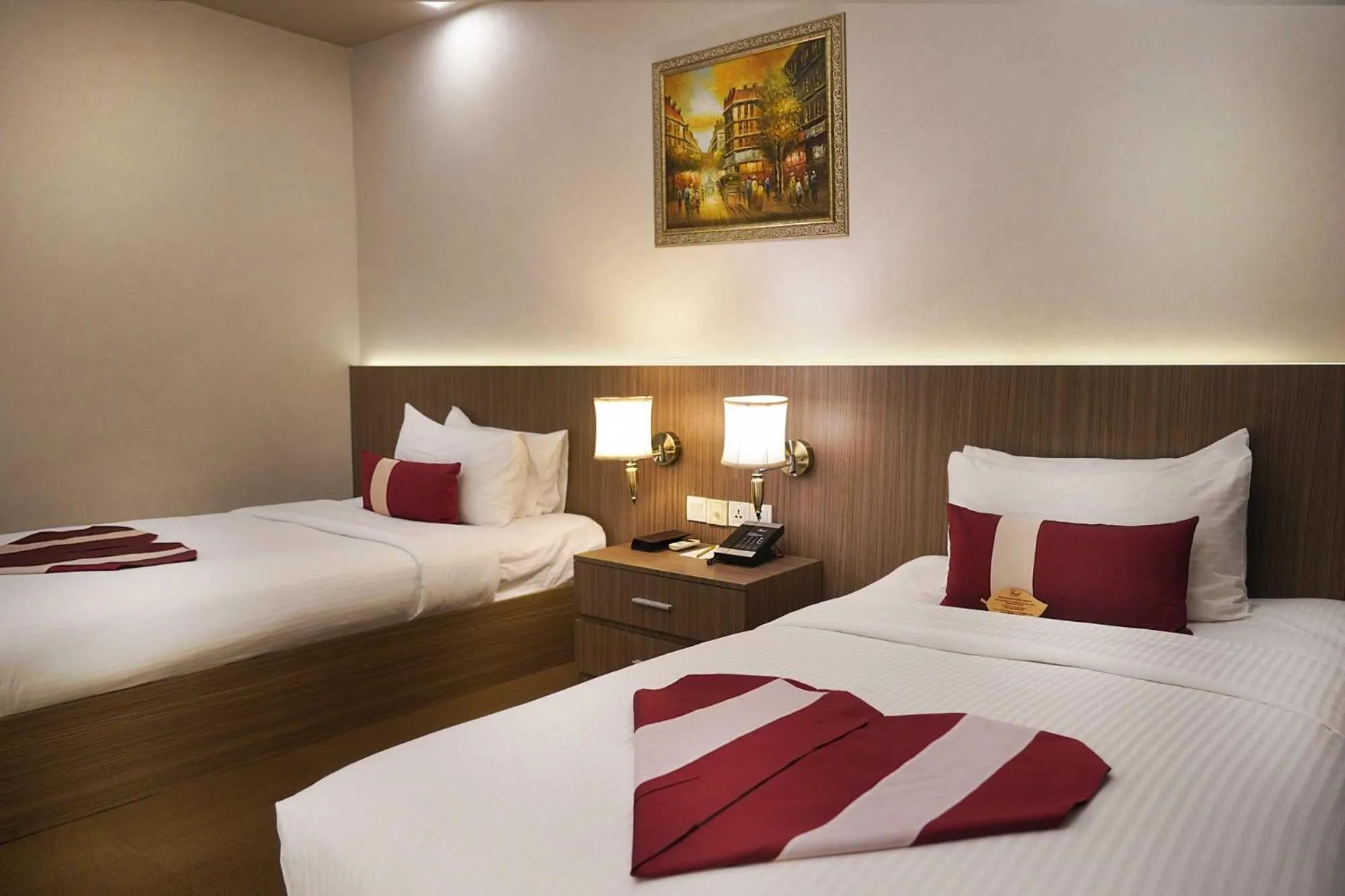 Bed in Anik Boutique Hotel & Spa on Norodom Blvd