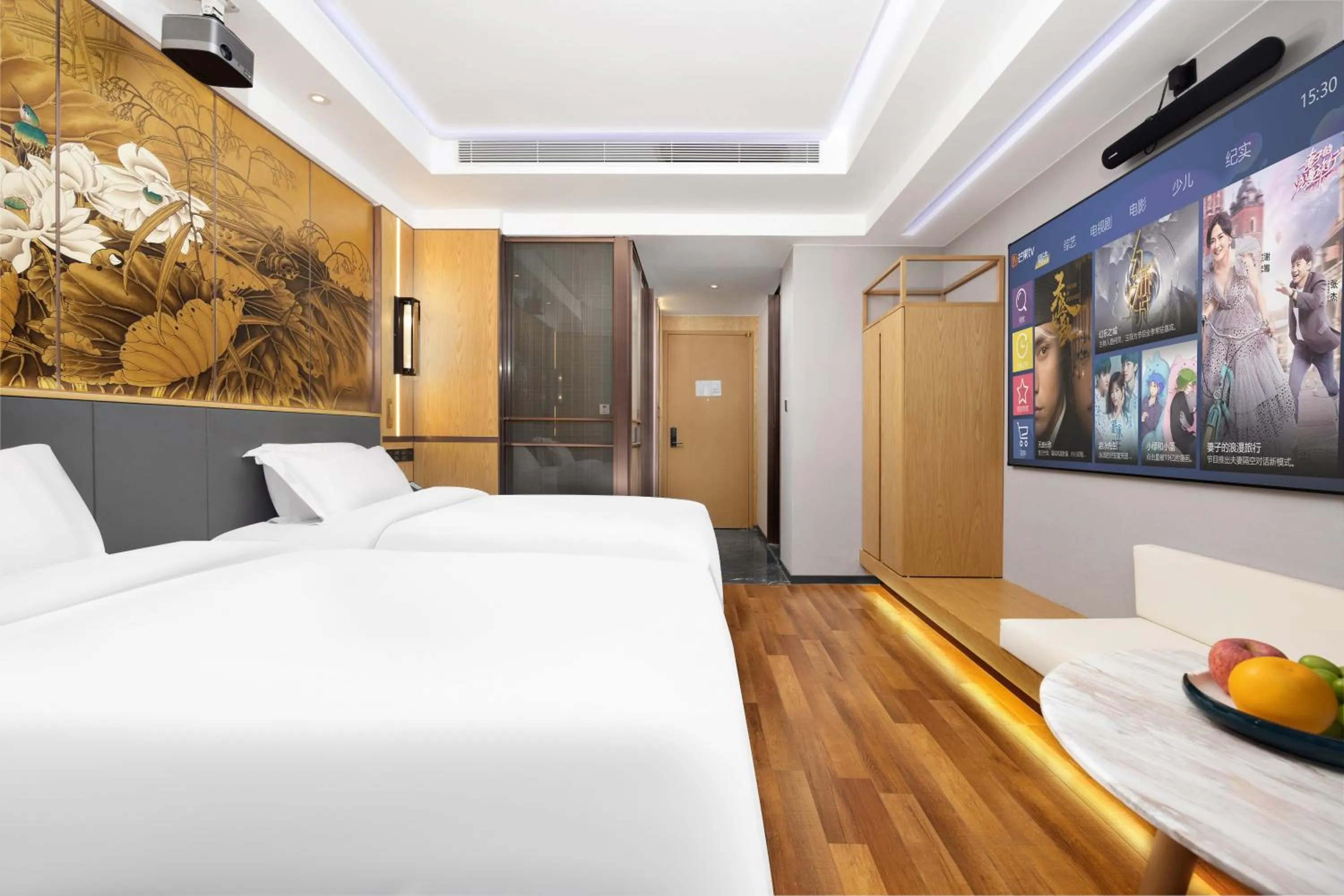 Bed in Jingli Hotel - Beijing New National Exhibition Capital Airport