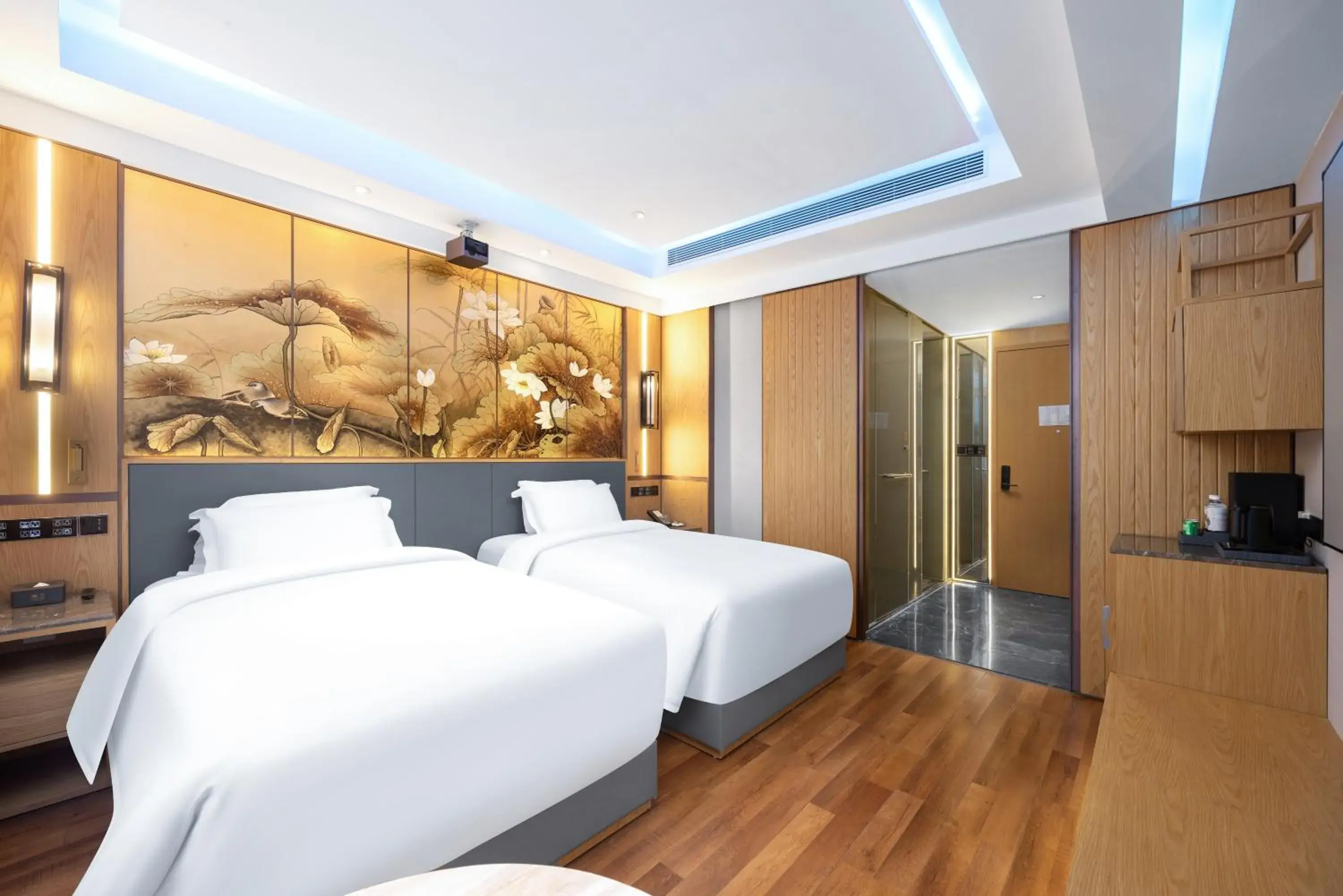 Business Twin Room in Jingli Hotel - Beijing New National Exhibition Capital Airport Business Twin Room in Jingli Hotel - Beijing New National Exhibition Capital Airport
