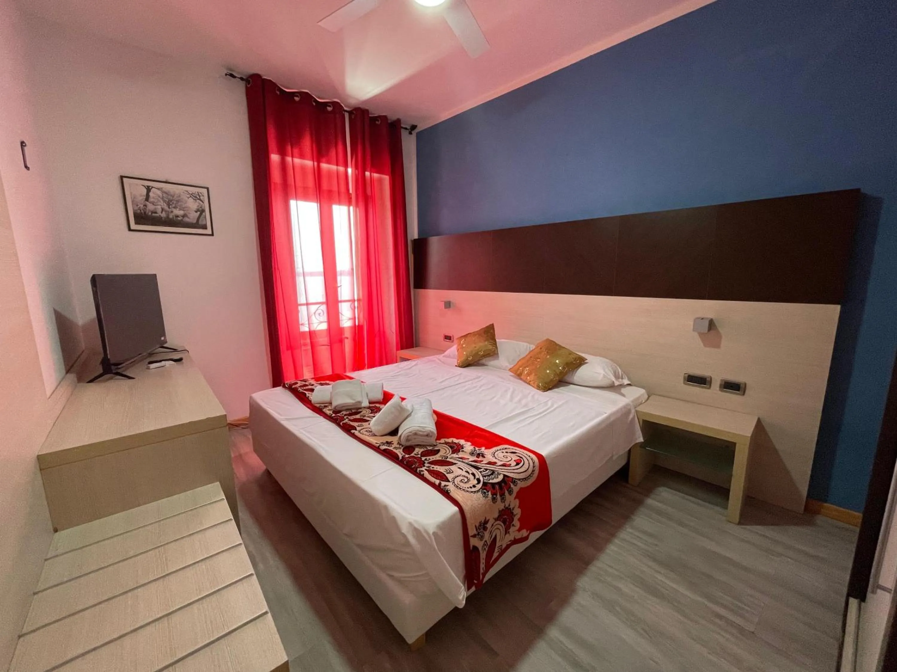 Bed in Hotel & Restaurant San Marco AB