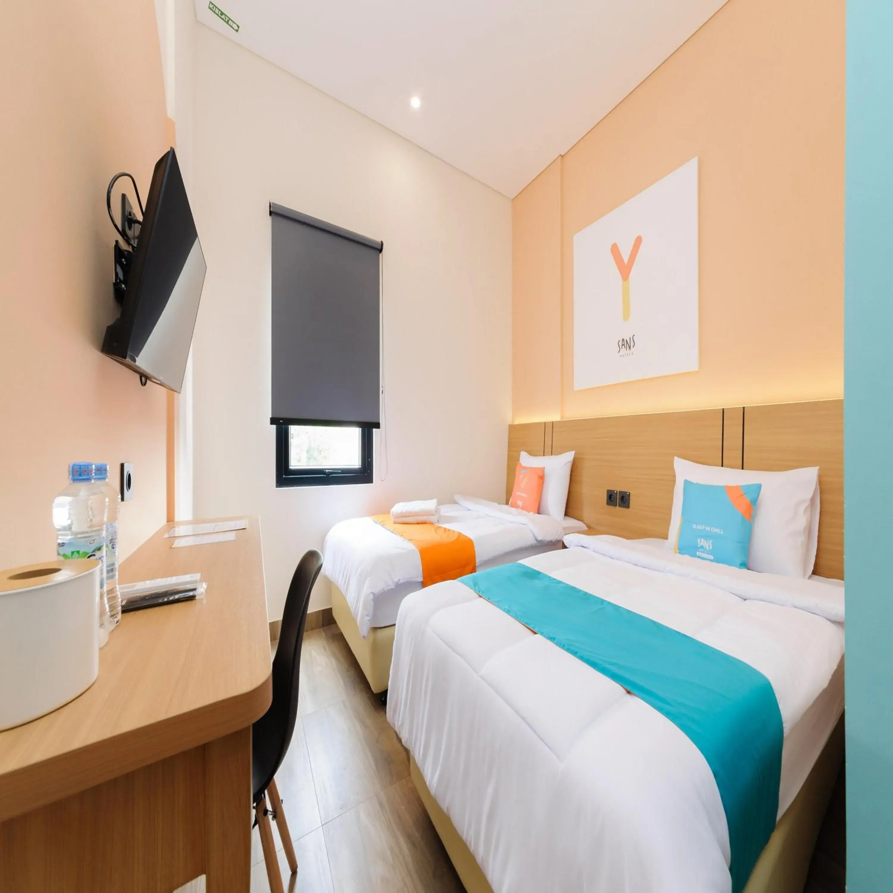 Bedroom, Bed in Sans Hotel Kedoya Bedroom, Bed in Sans Hotel Kedoya