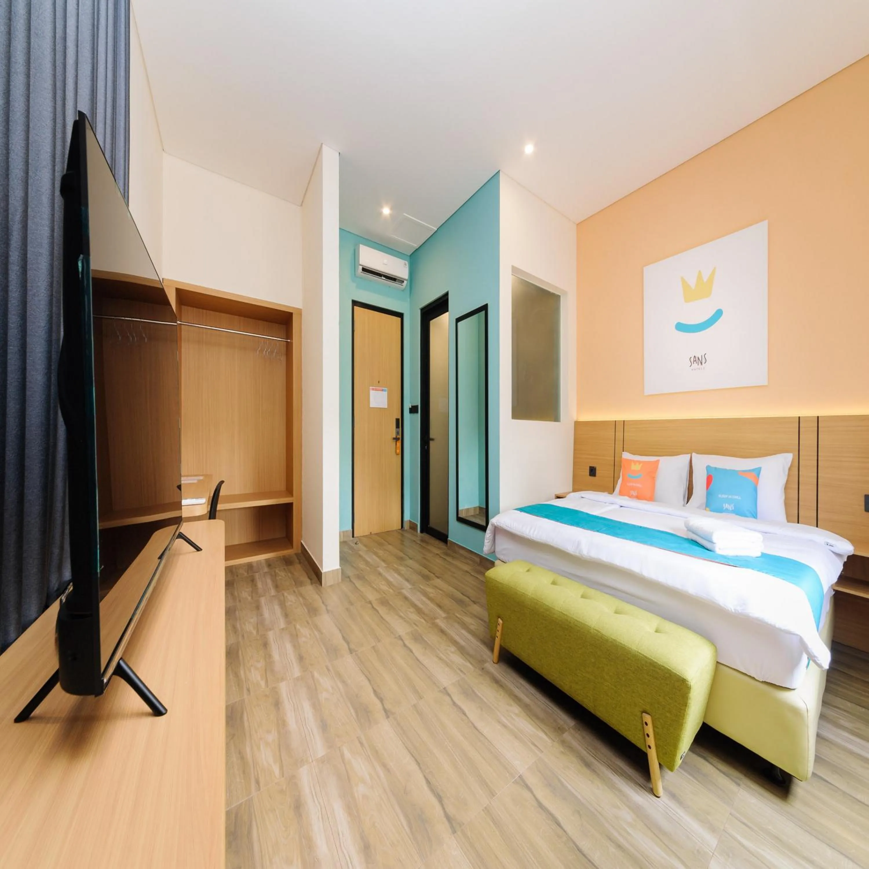 Bedroom, Bed in Sans Hotel Kedoya