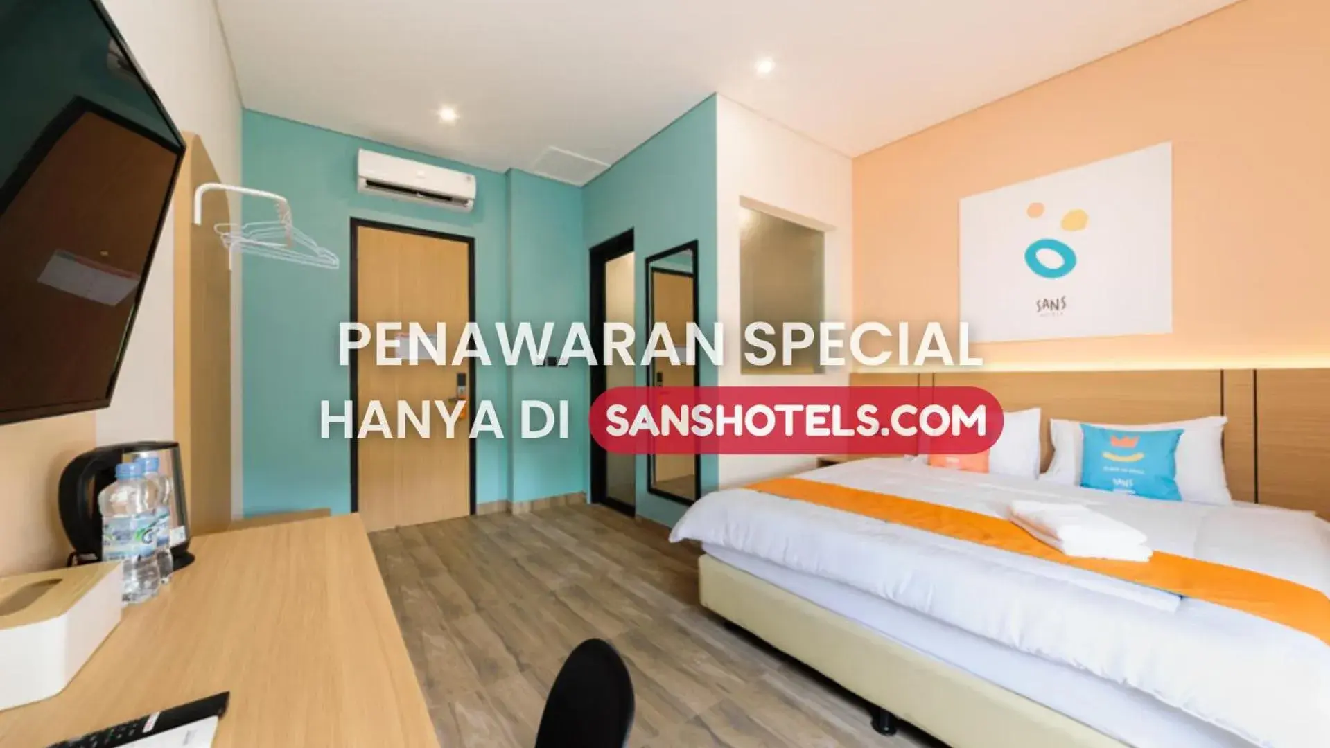 Bedroom, Bed in Sans Hotel Kedoya Bedroom, Bed in Sans Hotel Kedoya