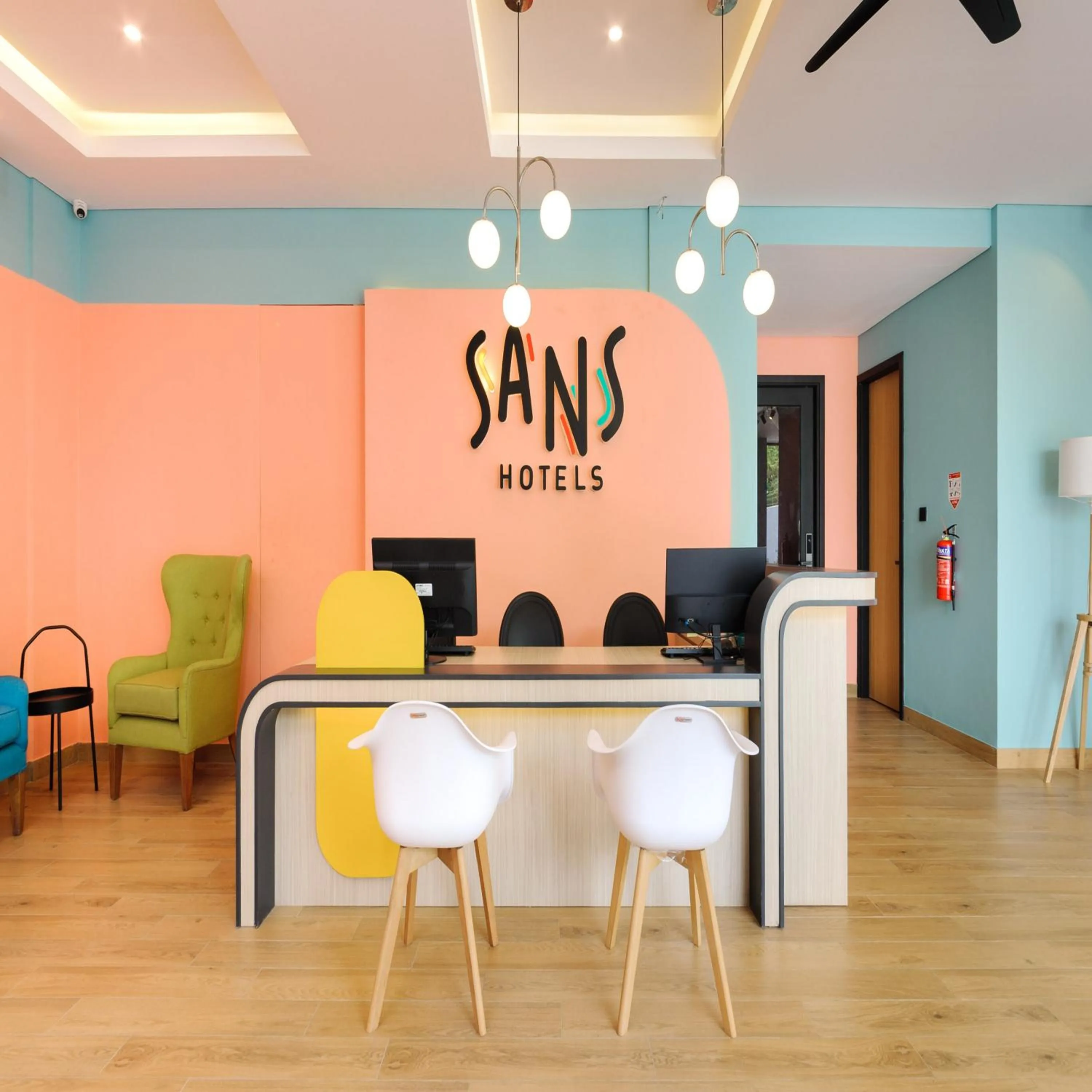 Lobby or reception in Sans Hotel Kedoya