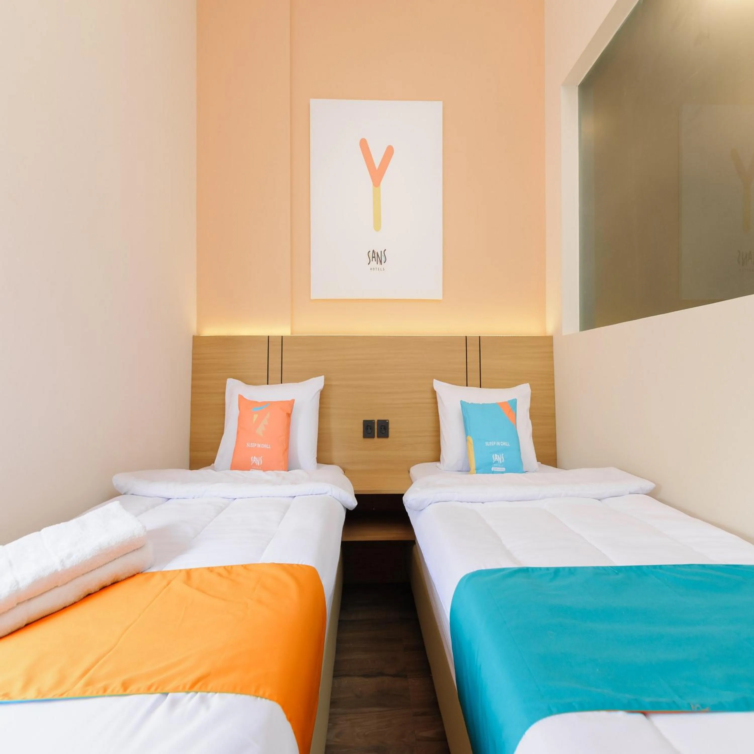 Bedroom, Bed in Sans Hotel Kedoya