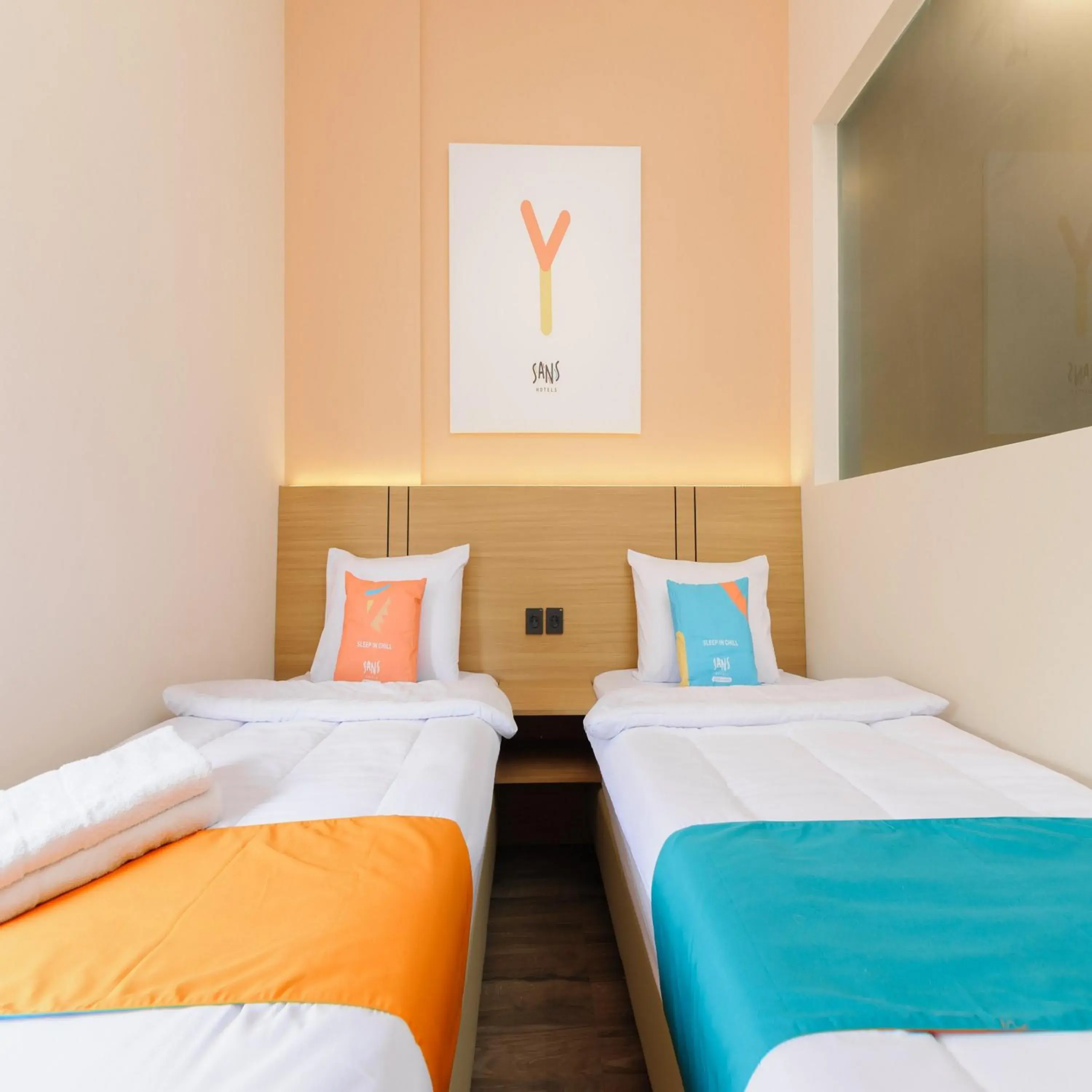 Bedroom, Bed in Sans Hotel Kedoya Bedroom, Bed in Sans Hotel Kedoya