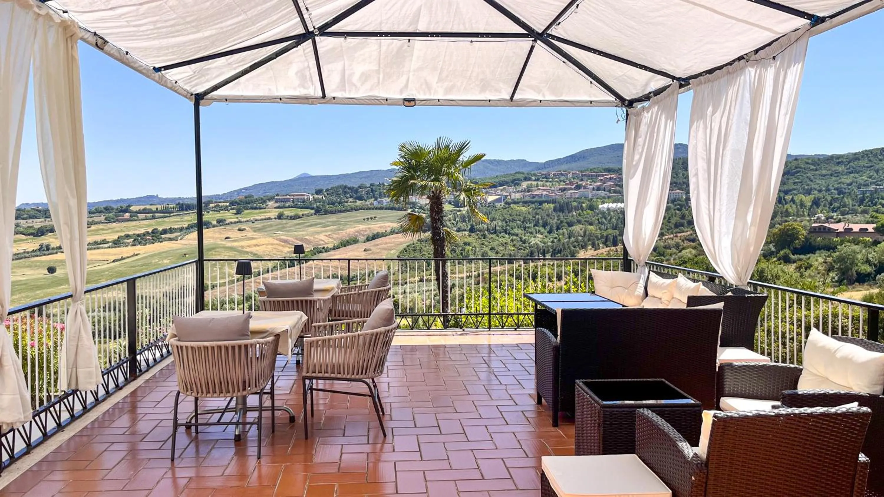 Patio in Villa Marina