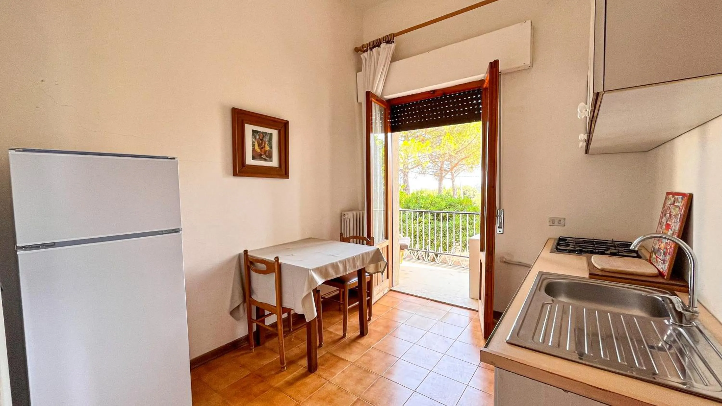 Kitchen or kitchenette in Villa Marina