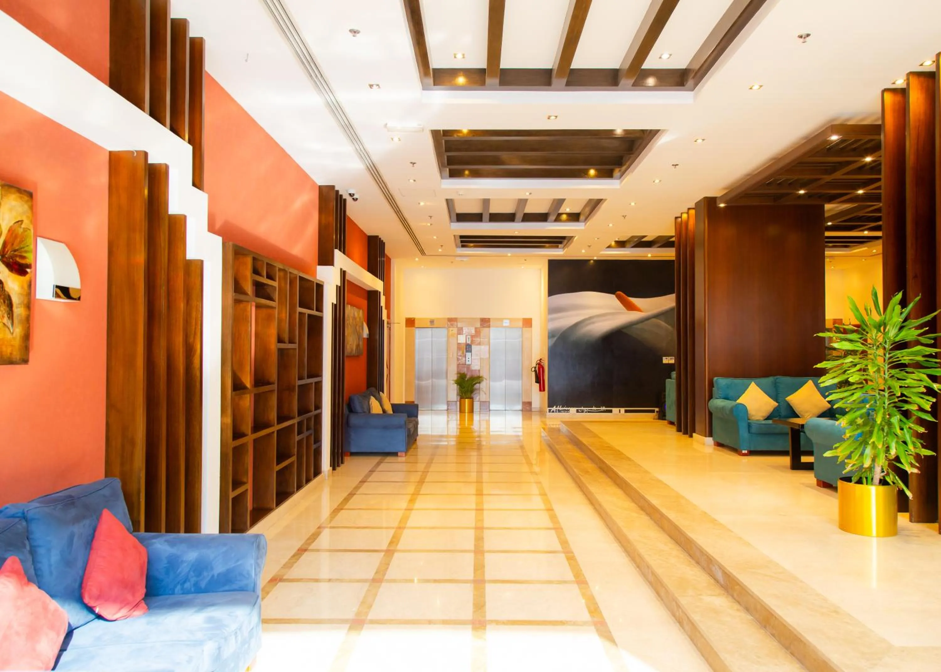 Lobby or reception in Al Liwan Residence